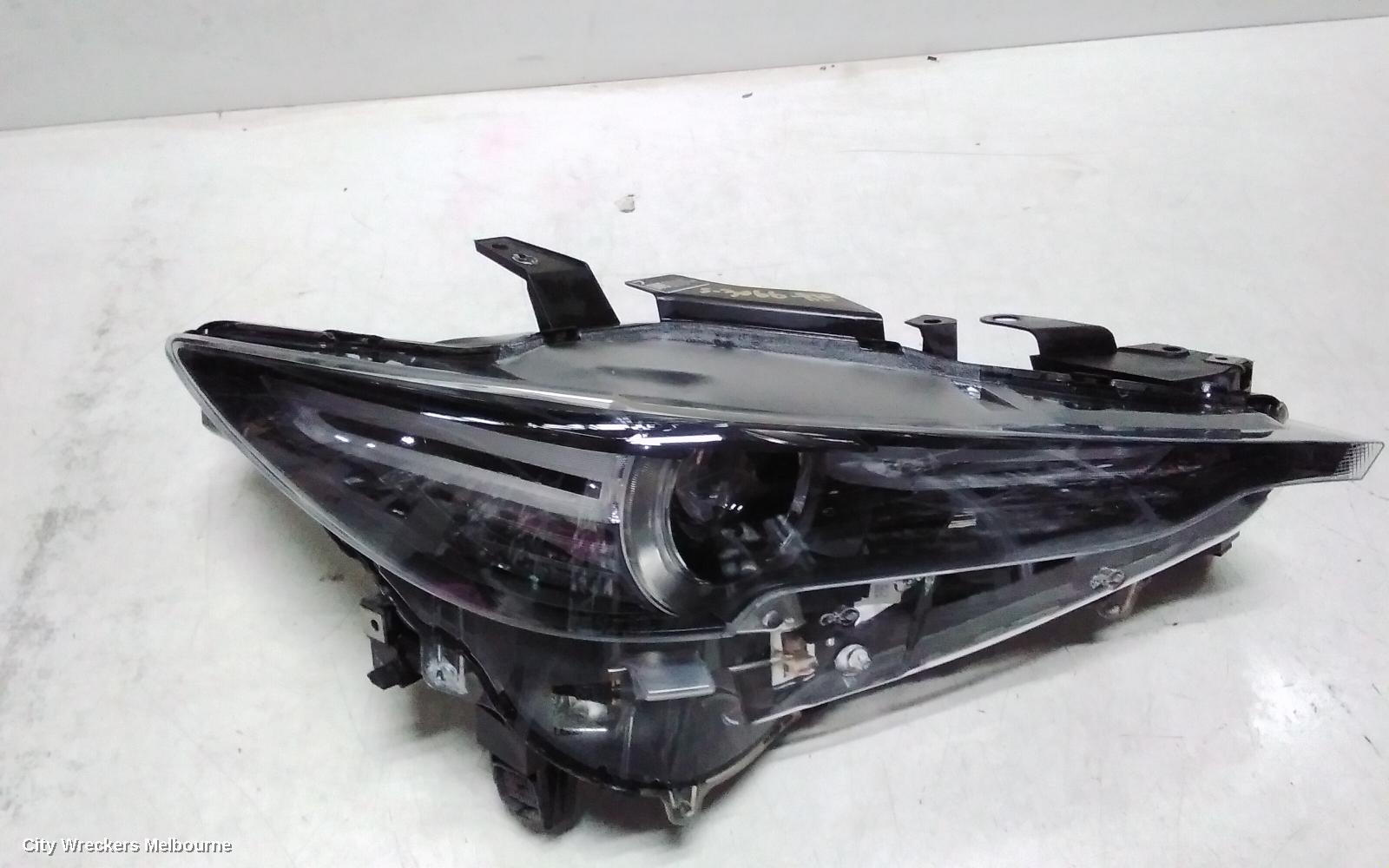 MAZDA CX5 RIGHT HEADLAMP, NON AFS, W/ ADAPTIVE, W/ DAYTIME RUNNING LAMP, W/ SIGNATURE LIGHTS TYPE, KF, 02/2017 - 08/2021