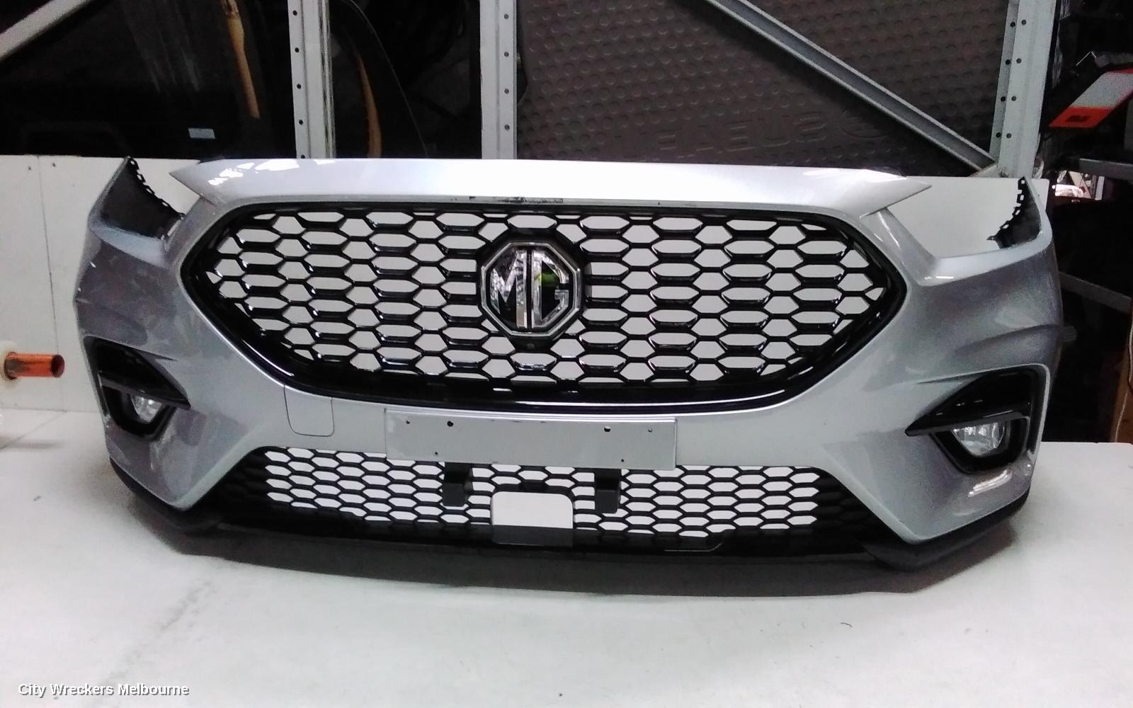 MG ZS FRONT BUMPER, AZS1, ZST TYPE, BUMPER BAR, BLACK TRIM, 01/2020 ONWARDS