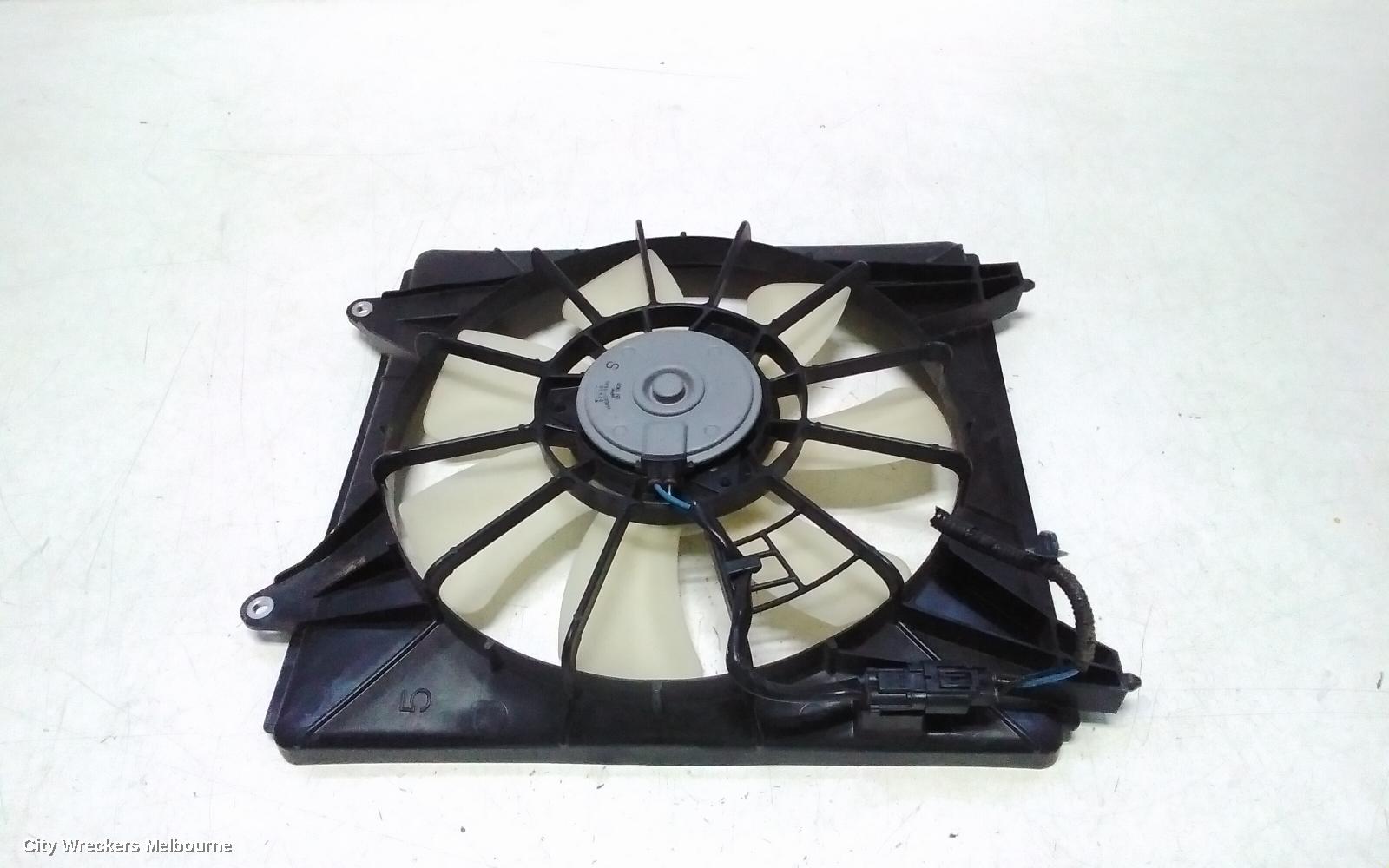 HONDA CIVIC FAN, FAN RH (DRIVER SIDE), AUTO & MANUAL T/M, 1.8, R18A1, 7 BLADES, 8TH GEN (VIN MRHFD), 02/2006 - 12/2011