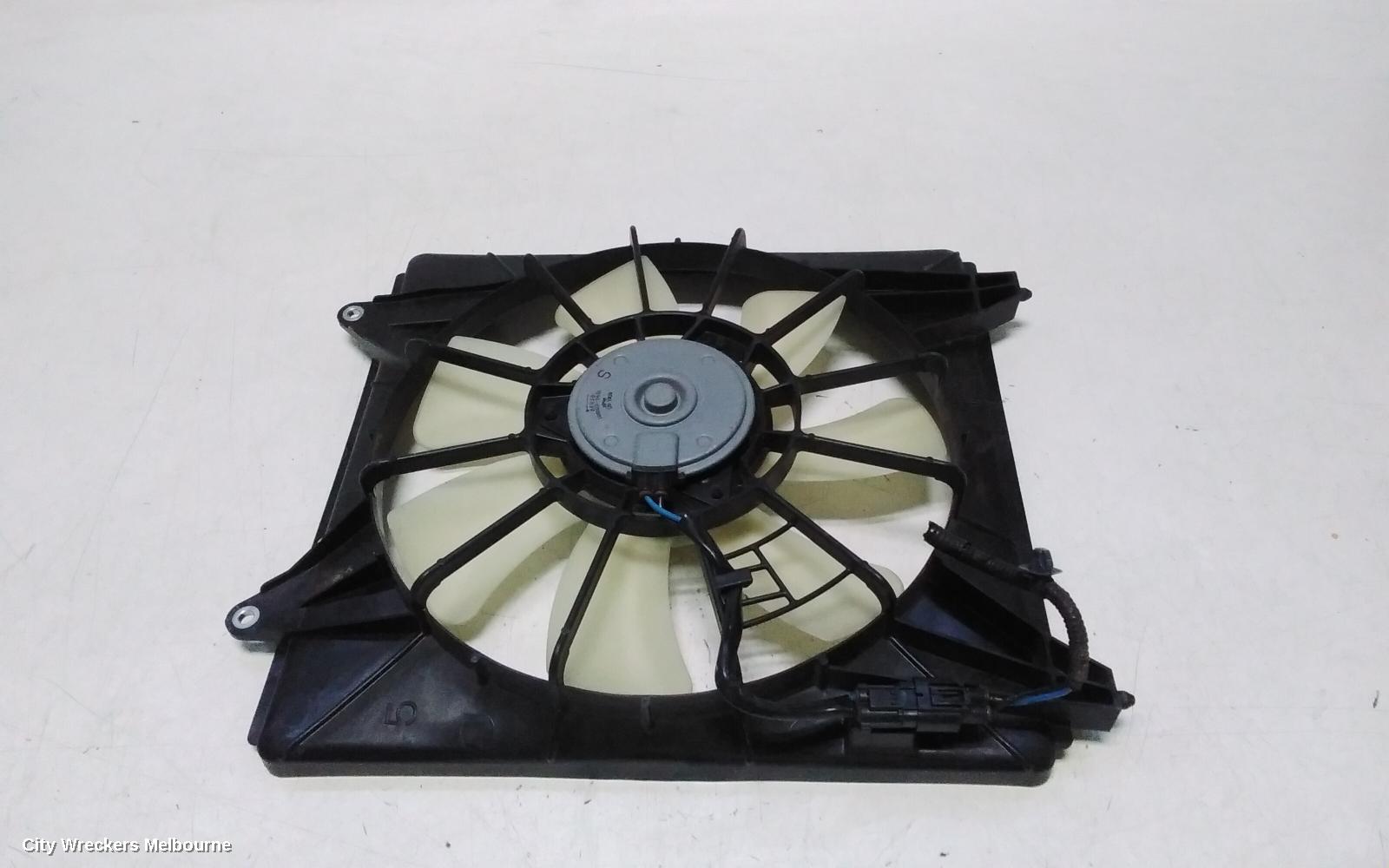 HONDA CIVIC FAN, FAN RH (DRIVER SIDE), AUTO & MANUAL T/M, 1.8, R18A1, 7 BLADES, 8TH GEN (VIN MRHFD), 02/2006 - 12/2011