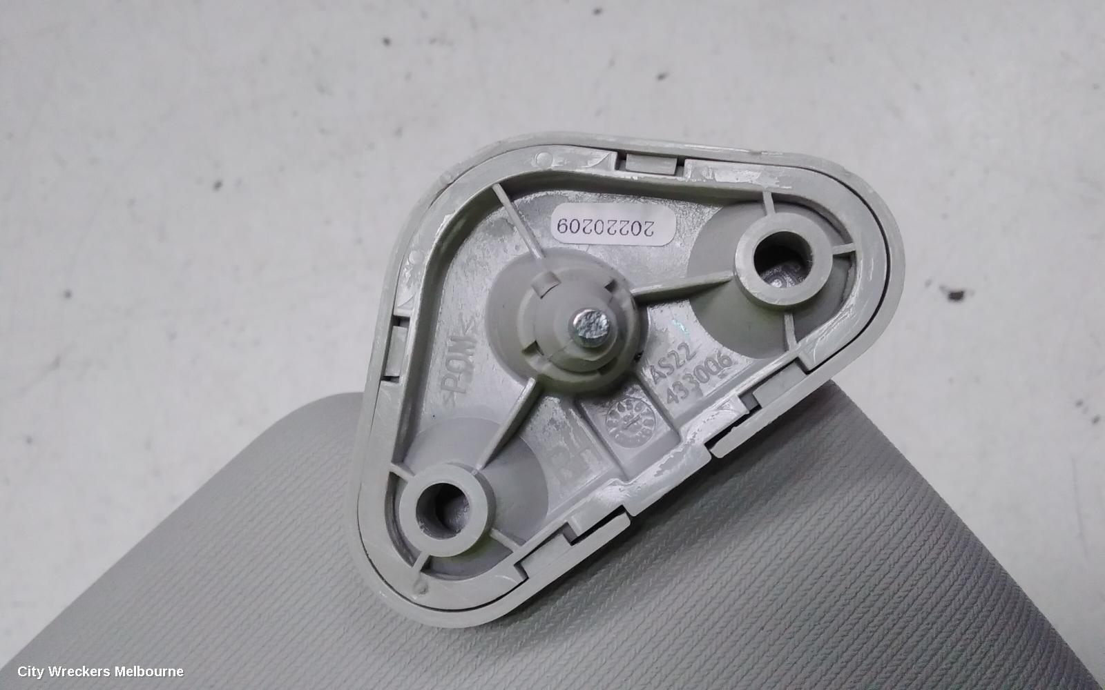 MG ZS SUNVISOR, RH SIDE, AZS1, 09/2017 ONWARDS