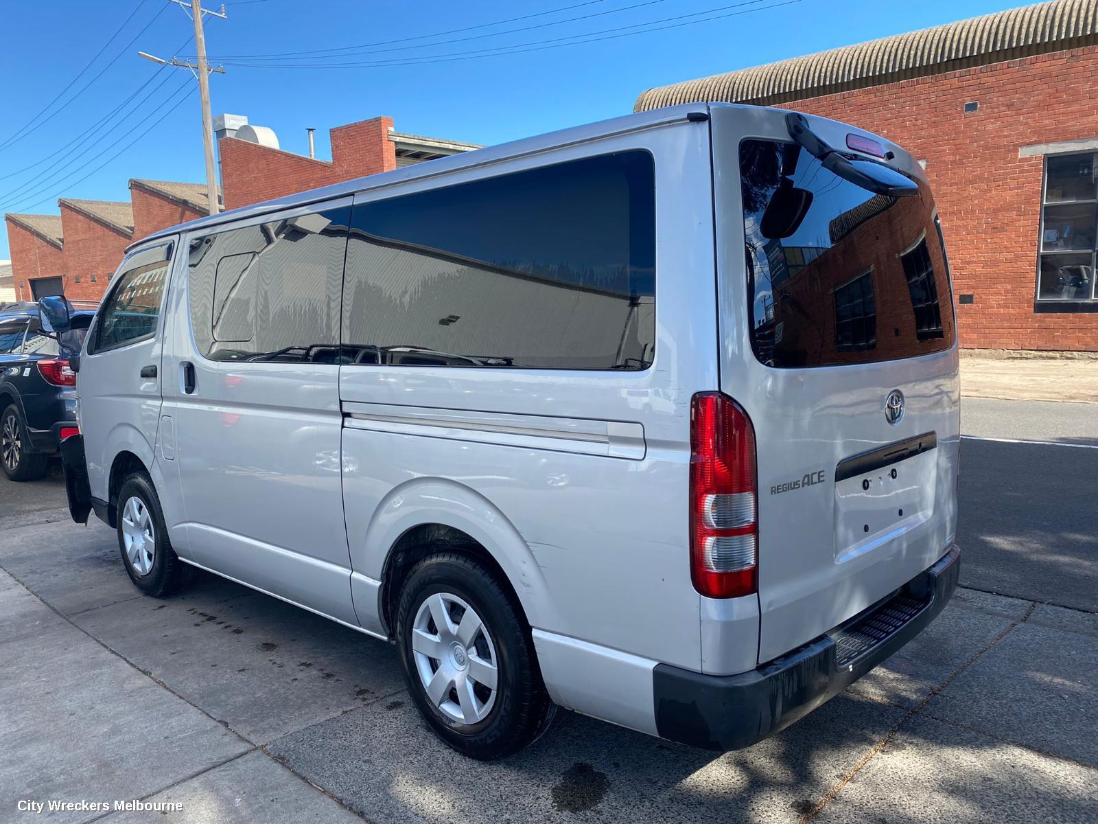 TOYOTA HIACE LEFT GUARD, TRH/KDH, CORNER PANEL, 03/2005 - 04/2019