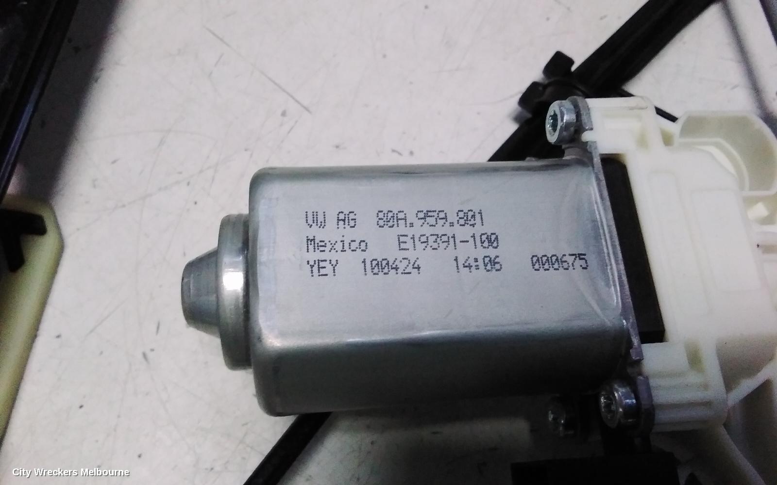 AUDI Q5 LEFT FRONT WINDOW REG/MOTOR, FY, DOOR REG ASSY (REG AND MOTOR), 02/2017 - 02/2025