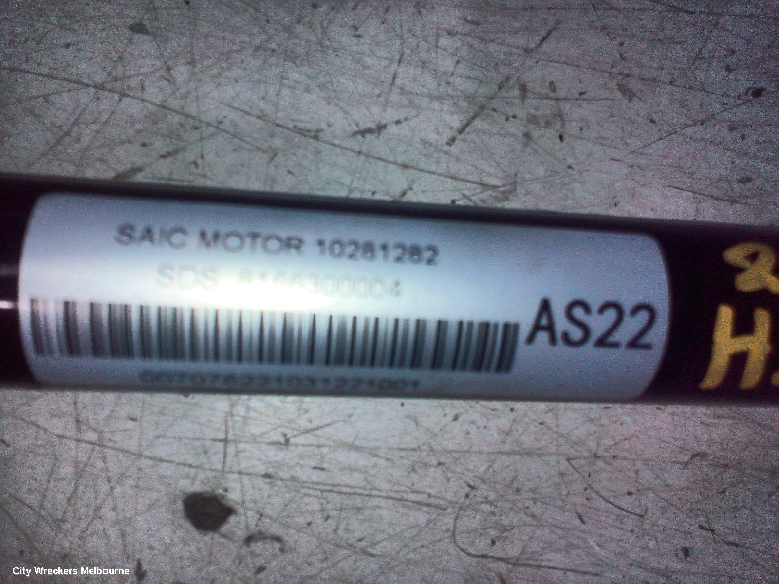 MG HS RIGHT DRIVESHAFT, SAS23, FRONT, 08/2019 ONWARDS