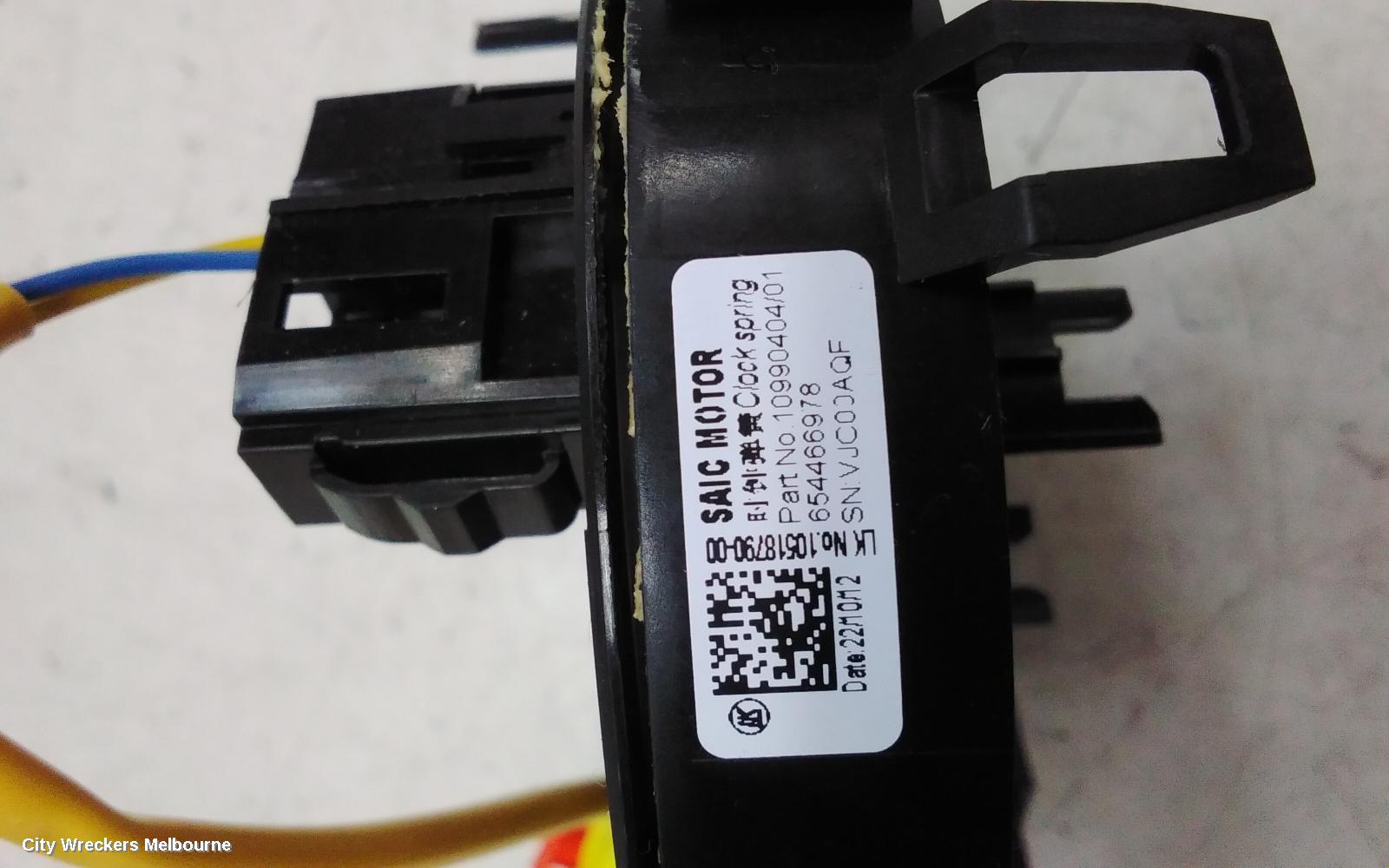 MG HS AIRBAG MODULE/SENSOR, CLOCKSPRING, SAS23, 09/2019 - 12/2024