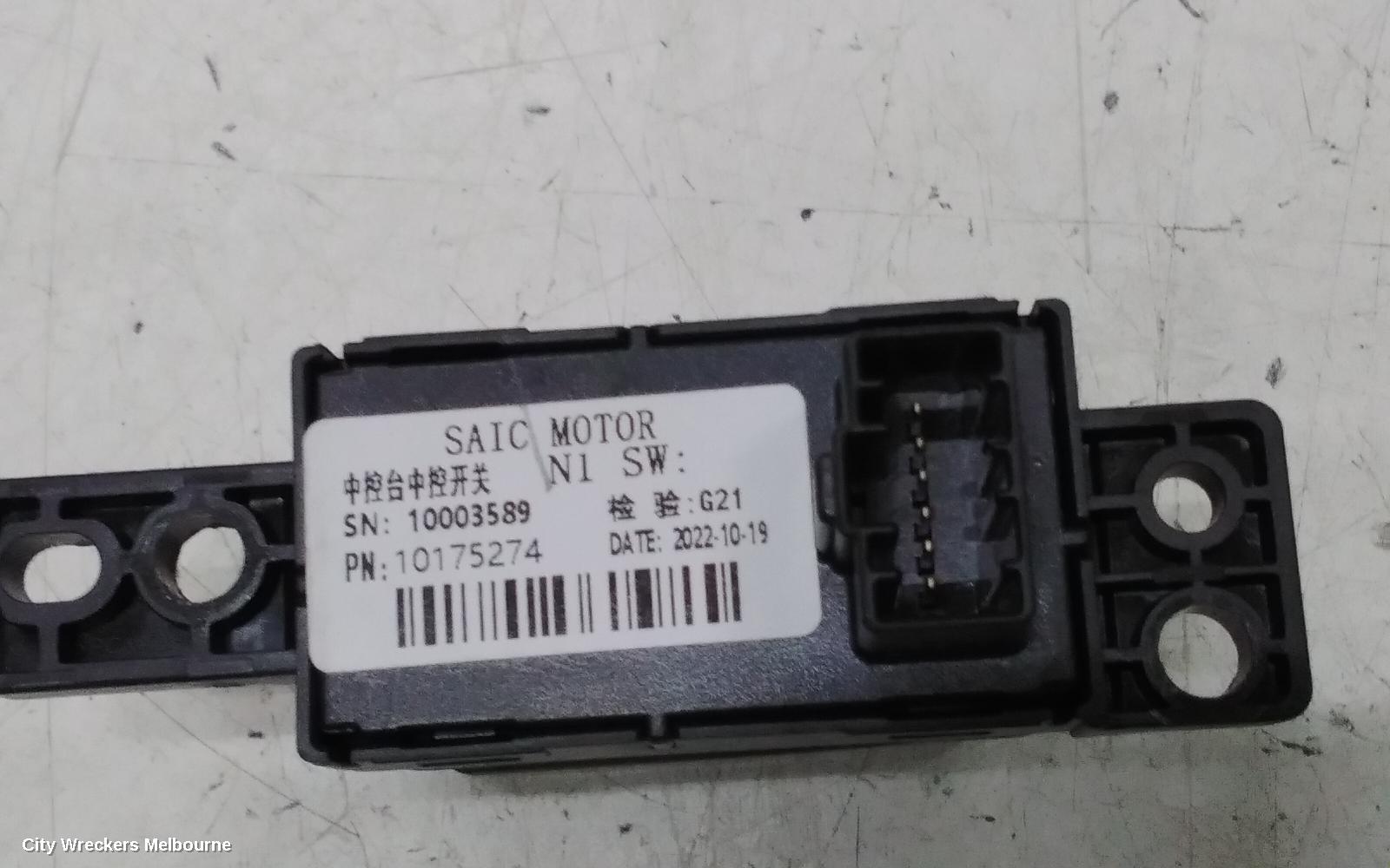 MG HS COMBINATION SWITCH, ELEC PARK SWITCH, SAS23, 09/2019 - 12/2024