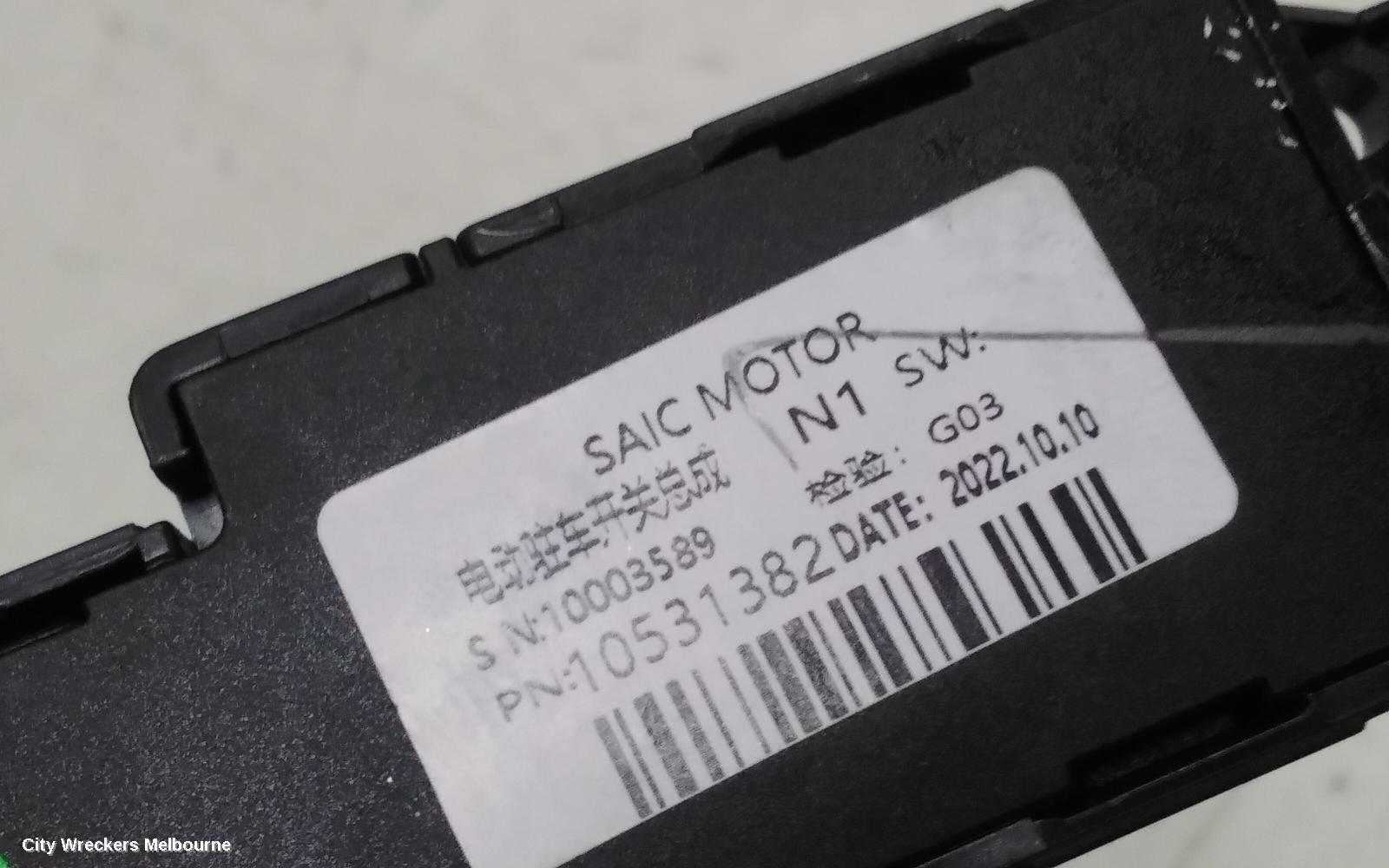 MG HS COMBINATION SWITCH, ELEC PARK SWITCH, SAS23, 09/2019 - 12/2024