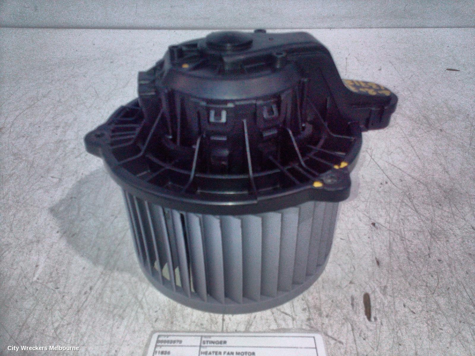 KIA STINGER HEATER FAN MOTOR, CK, 06/2017 - 04/2023