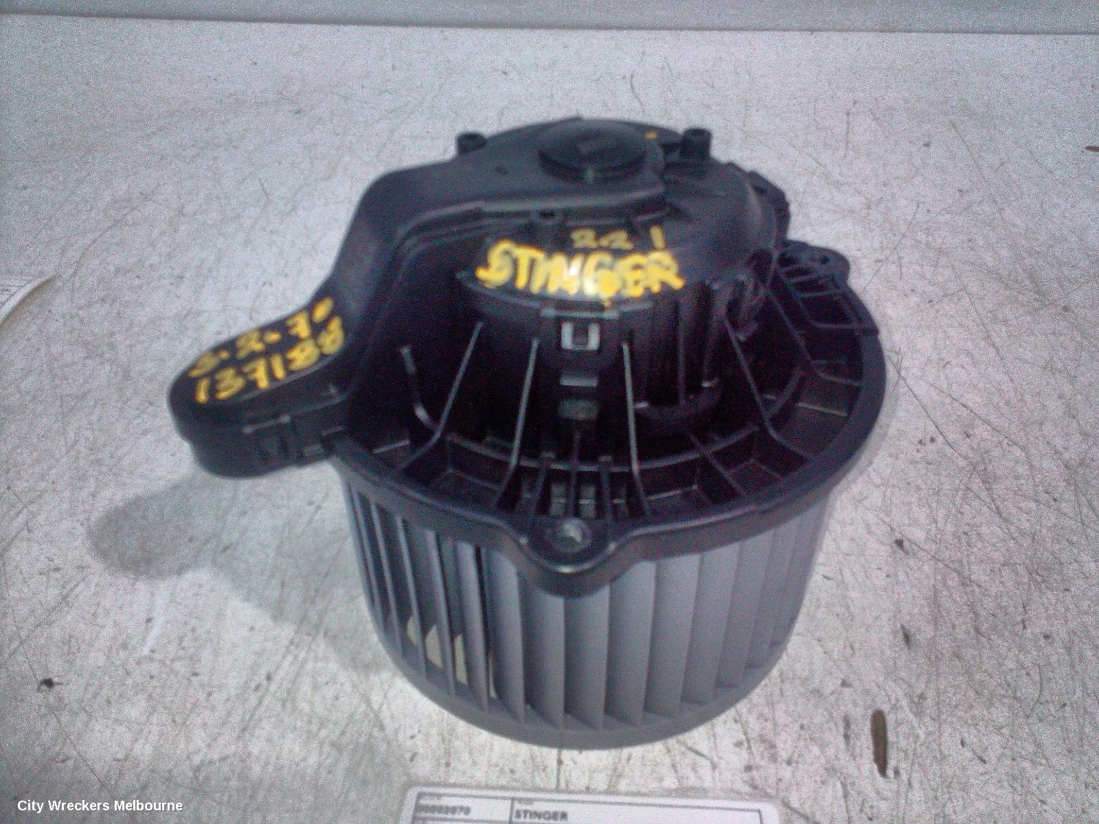 KIA STINGER HEATER FAN MOTOR, CK, 06/2017 - 04/2023
