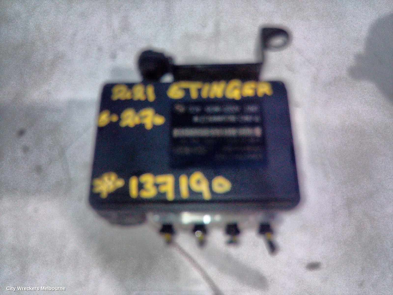 KIA STINGER ABS PUMP/MODULATOR, CK, 06/2017 - 04/2023