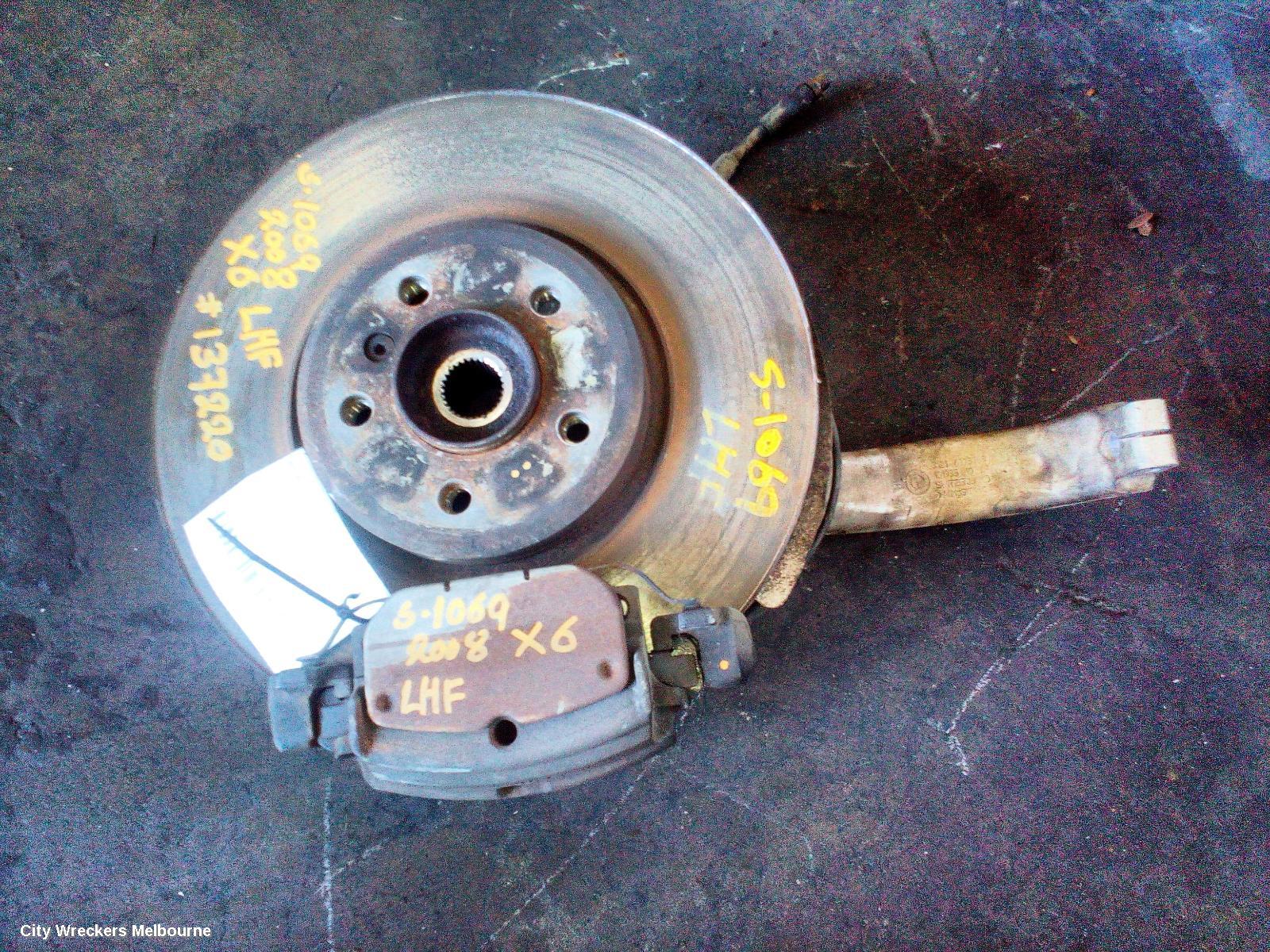 BMW X6 LEFT FRONT HUB ASSEMBLY, E71, 07/2008 - 04/2012