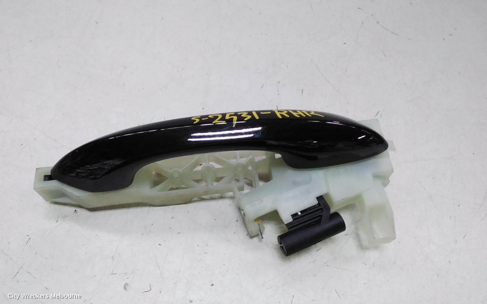 HYUNDAI TUCSON DOOR HANDLE, OUTER, RH REAR, COLOUR CODED, NX4, 02/2021 ONWARDS