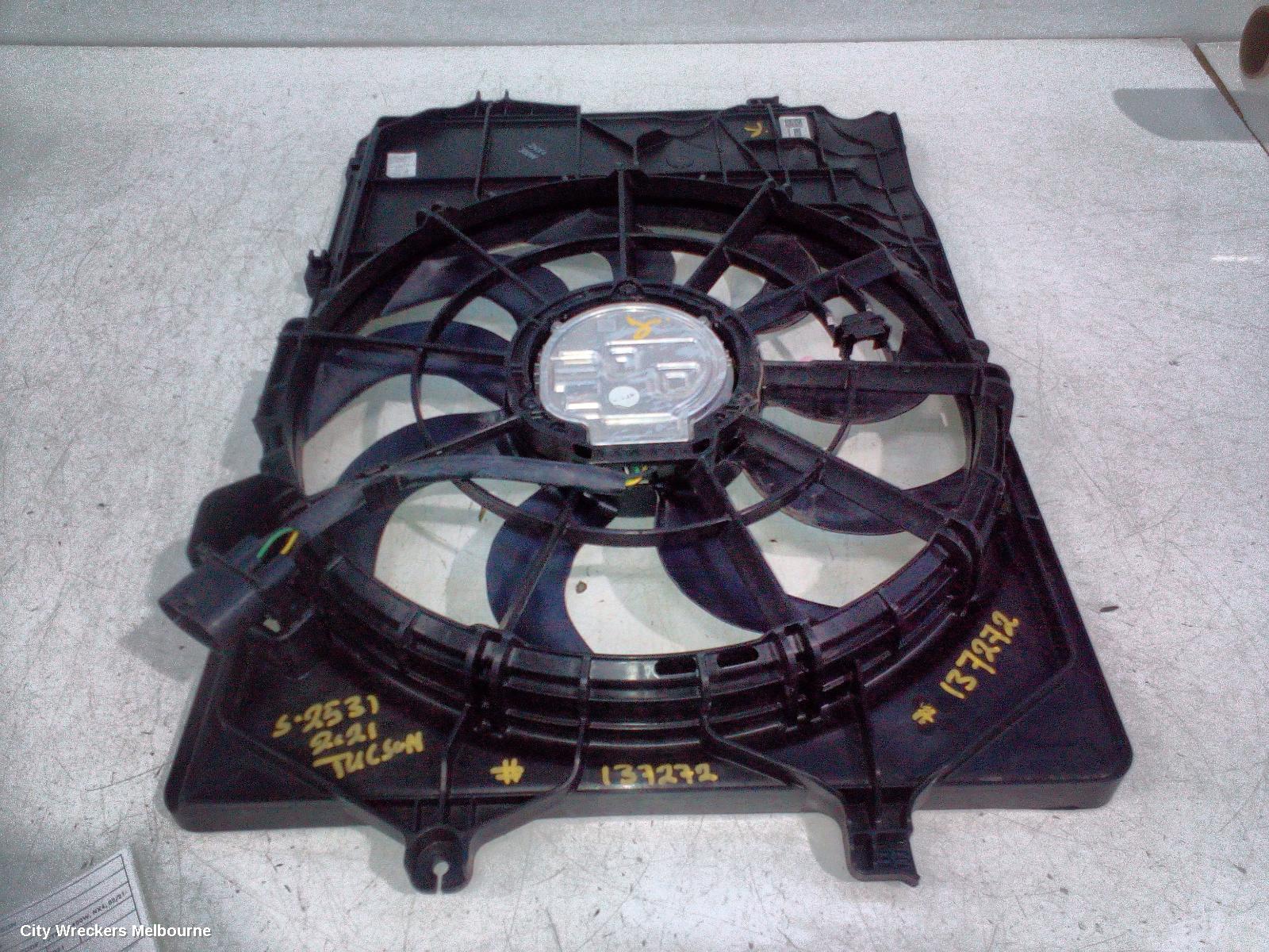 HYUNDAI TUCSON FAN, RADIATOR FAN, 2.0, G4NL CODE, PETROL, 400W, NX4, 02/2021 ONWARDS