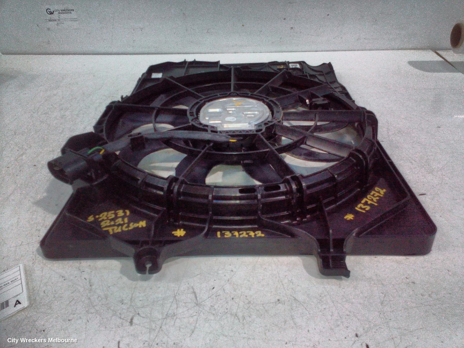 HYUNDAI TUCSON FAN, RADIATOR FAN, 2.0, G4NL CODE, PETROL, 400W, NX4, 02/2021 ONWARDS