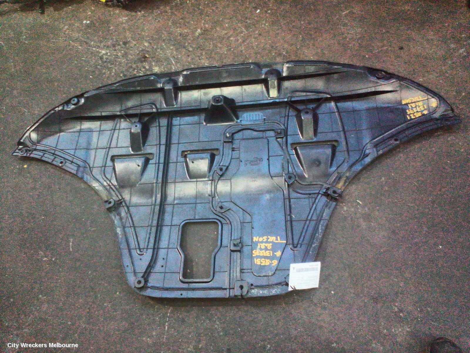 HYUNDAI TUCSON LOWER ENGINE SPLASH TRAY, NX4, REAR ENGINE UNDERTRAY, 02/2021 ONWARDS