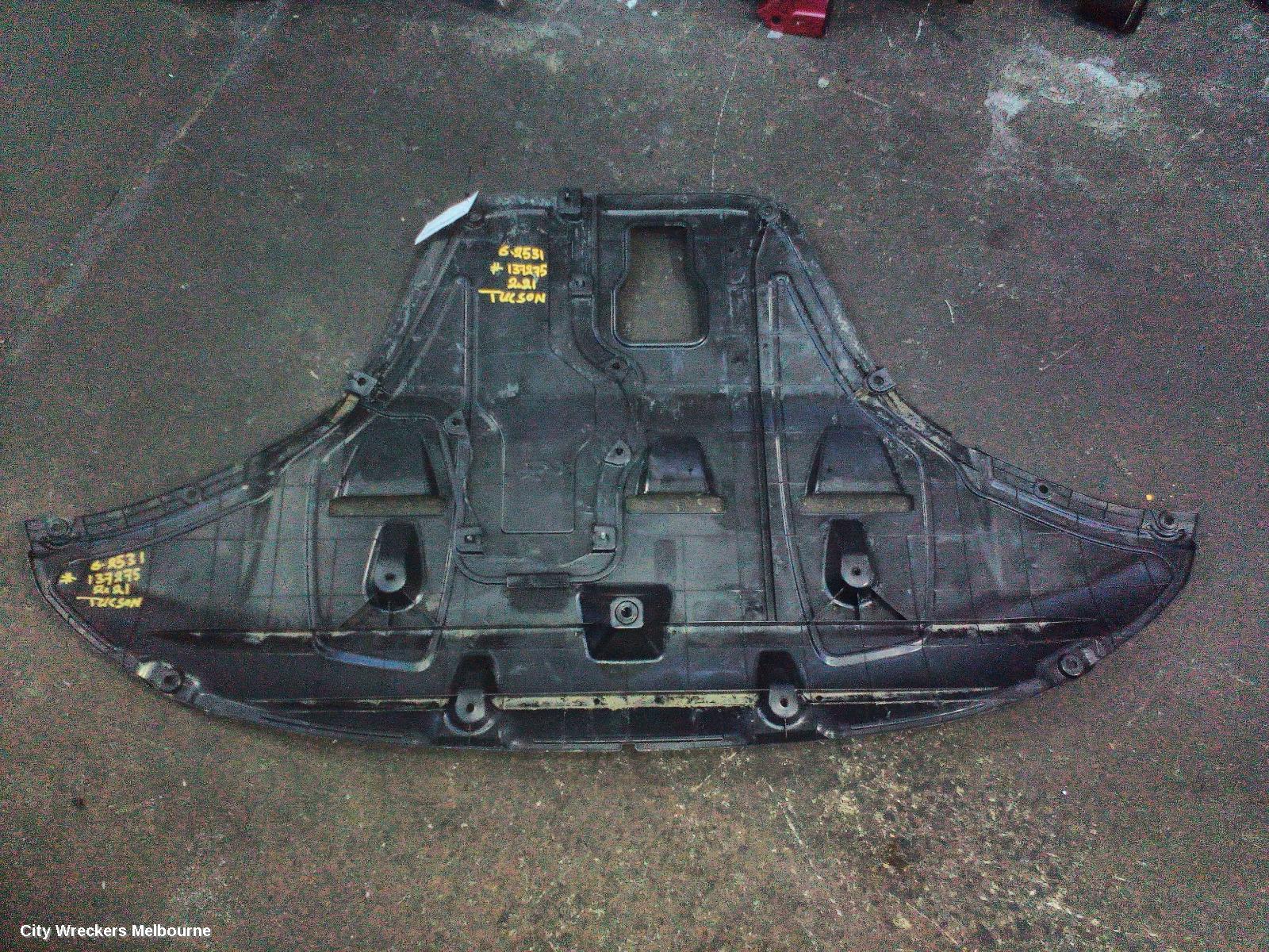 HYUNDAI TUCSON LOWER ENGINE SPLASH TRAY, NX4, REAR ENGINE UNDERTRAY, 02/2021 ONWARDS