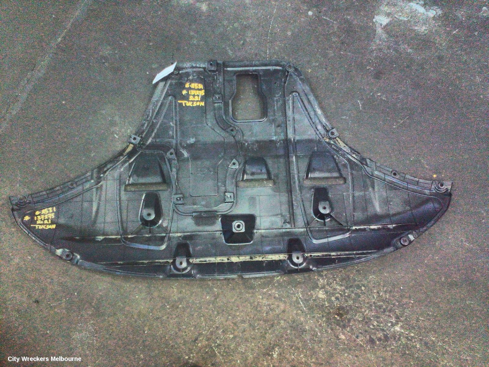 HYUNDAI TUCSON LOWER ENGINE SPLASH TRAY, NX4, REAR ENGINE UNDERTRAY, 02/2021 ONWARDS