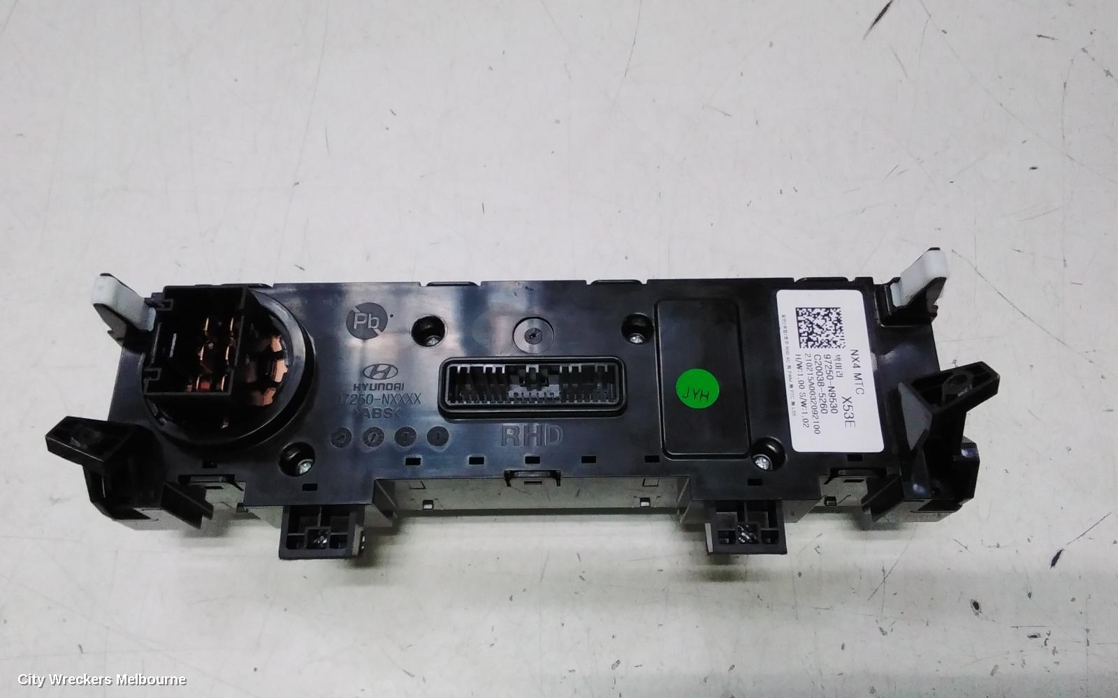 HYUNDAI TUCSON HEATER/AC CONTROLS, NON SAT NAV TYPE, NX4, 02/2021 ONWARDS