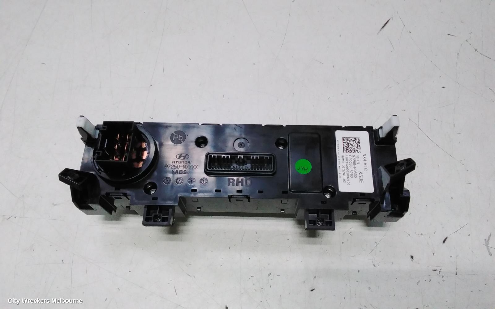HYUNDAI TUCSON HEATER/AC CONTROLS, NON SAT NAV TYPE, NX4, 02/2021 ONWARDS