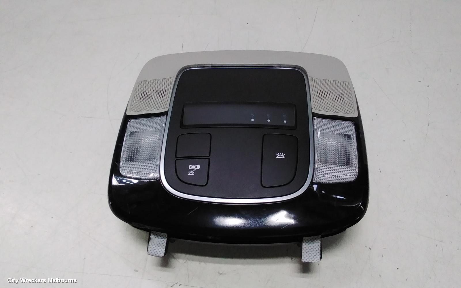 HYUNDAI TUCSON COURTESY LIGHT, NX4, FRONT, NON SUNROOF CONTROL TYPE, BLACK/GREY, 02/2021 ONWARDS