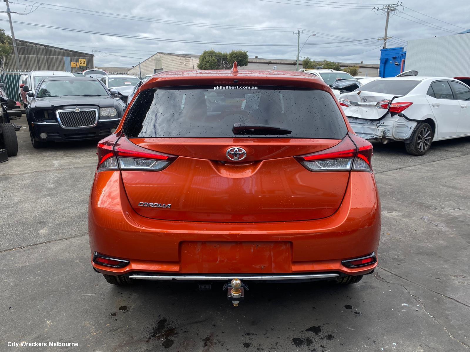 TOYOTA COROLLA RIGHT TAILLIGHT, ZRE182R, HATCH, 03/2015 - 06/2018