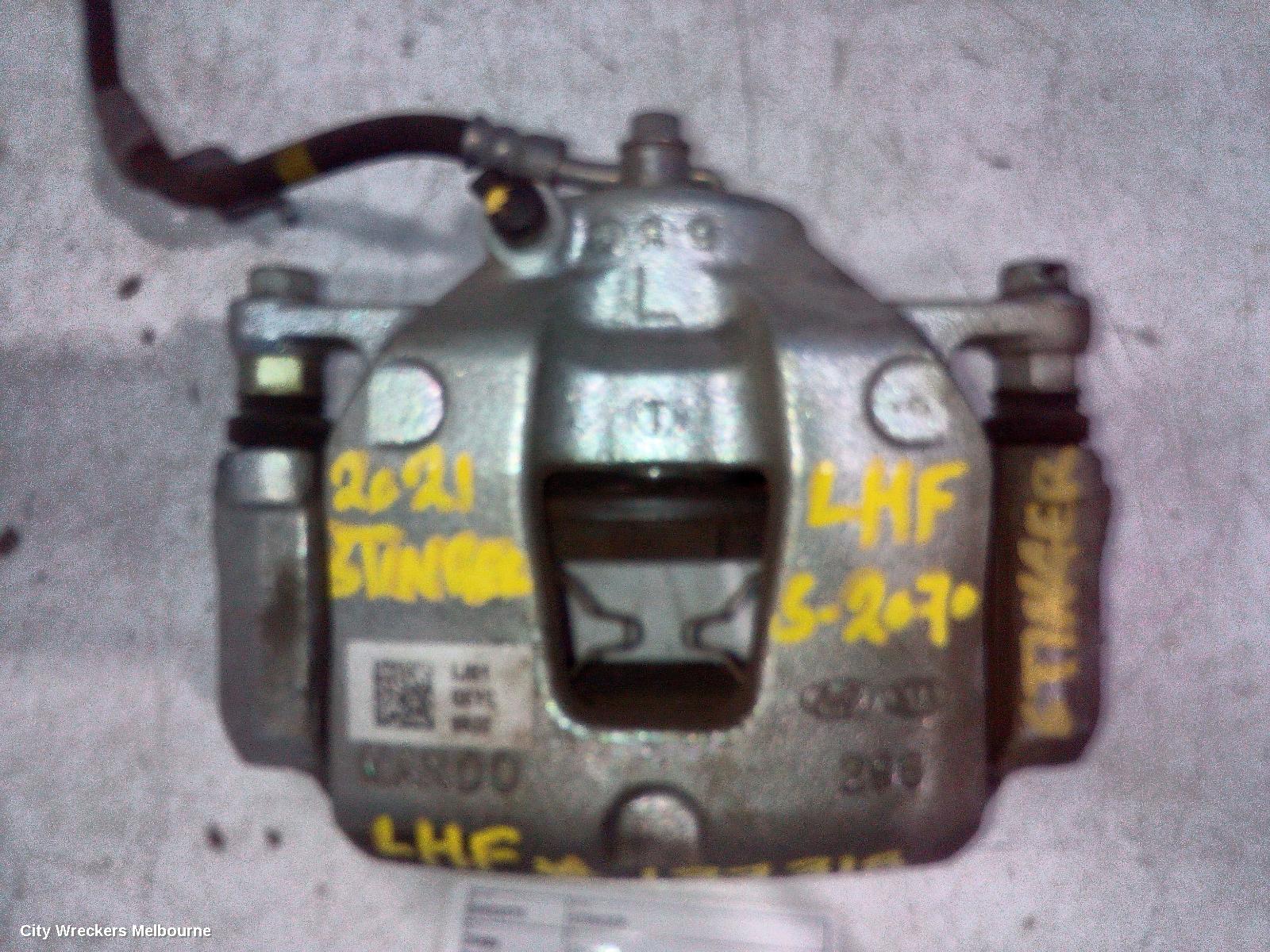 KIA STINGER CALIPER, LH FRONT, 320MM, CK, 06/2017 - 04/2023