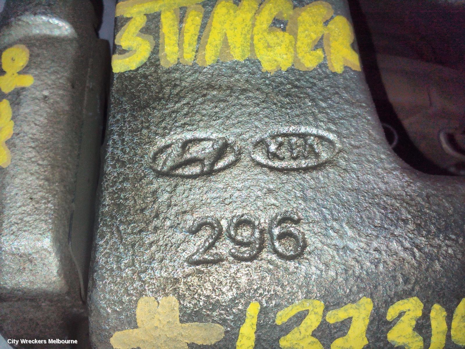KIA STINGER CALIPER, RH FRONT, 320MM, CK, 06/2017 - 04/2023