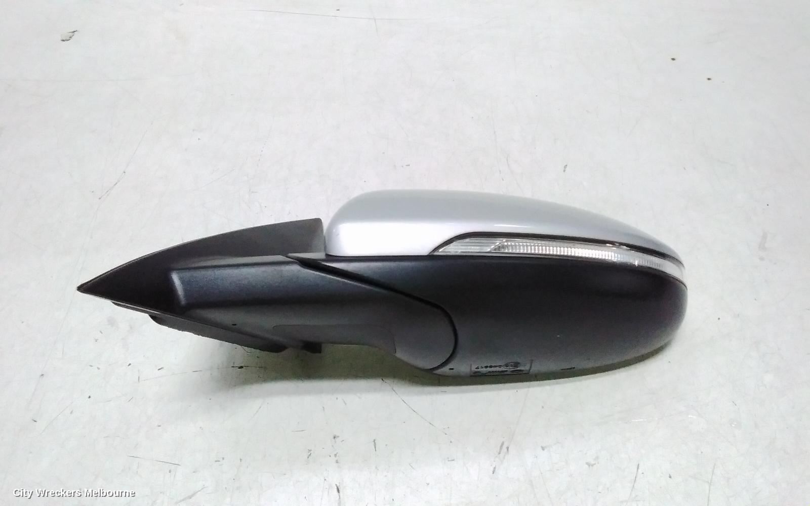 KIA CERATO LEFT DOOR MIRROR, BD, COLOUR CODED, POWER FOLD, W/ BLIND SPOT TYPE, 04/2018 - 09/2024