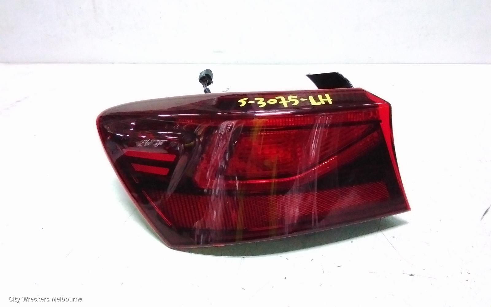KIA CERATO LEFT TAILLIGHT, BD, IN BODY, SEDAN, NON LED TYPE, 04/2018 - 09/2024