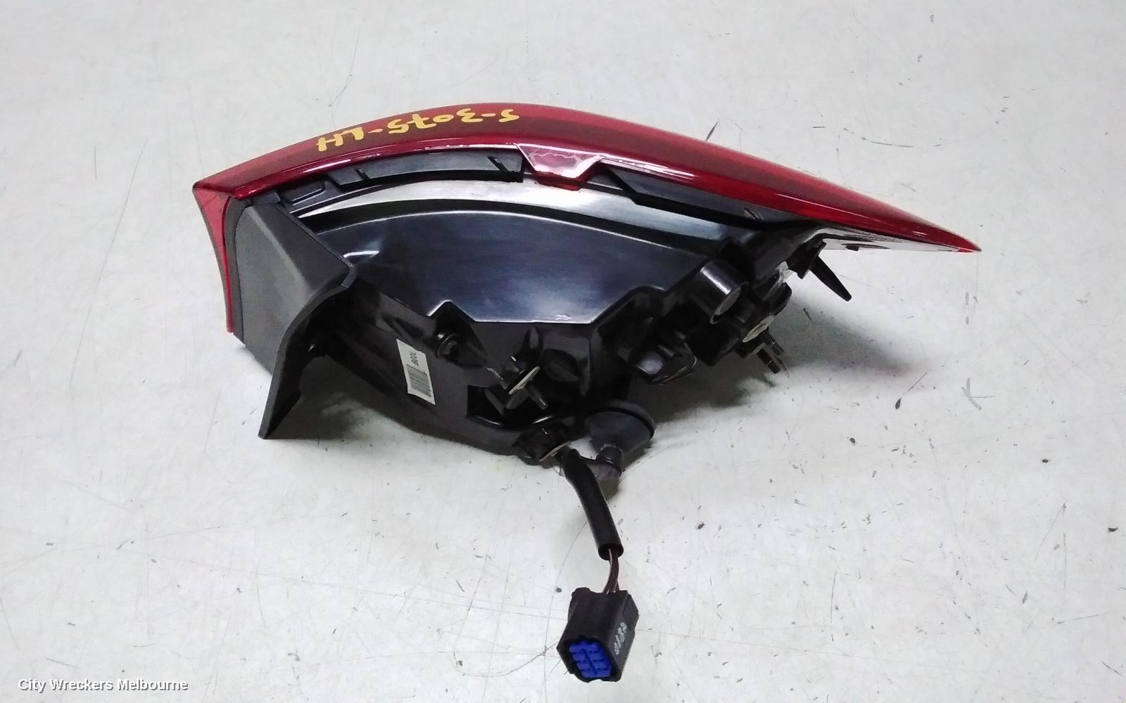 KIA CERATO LEFT TAILLIGHT, BD, IN BODY, SEDAN, NON LED TYPE, 04/2018 - 09/2024