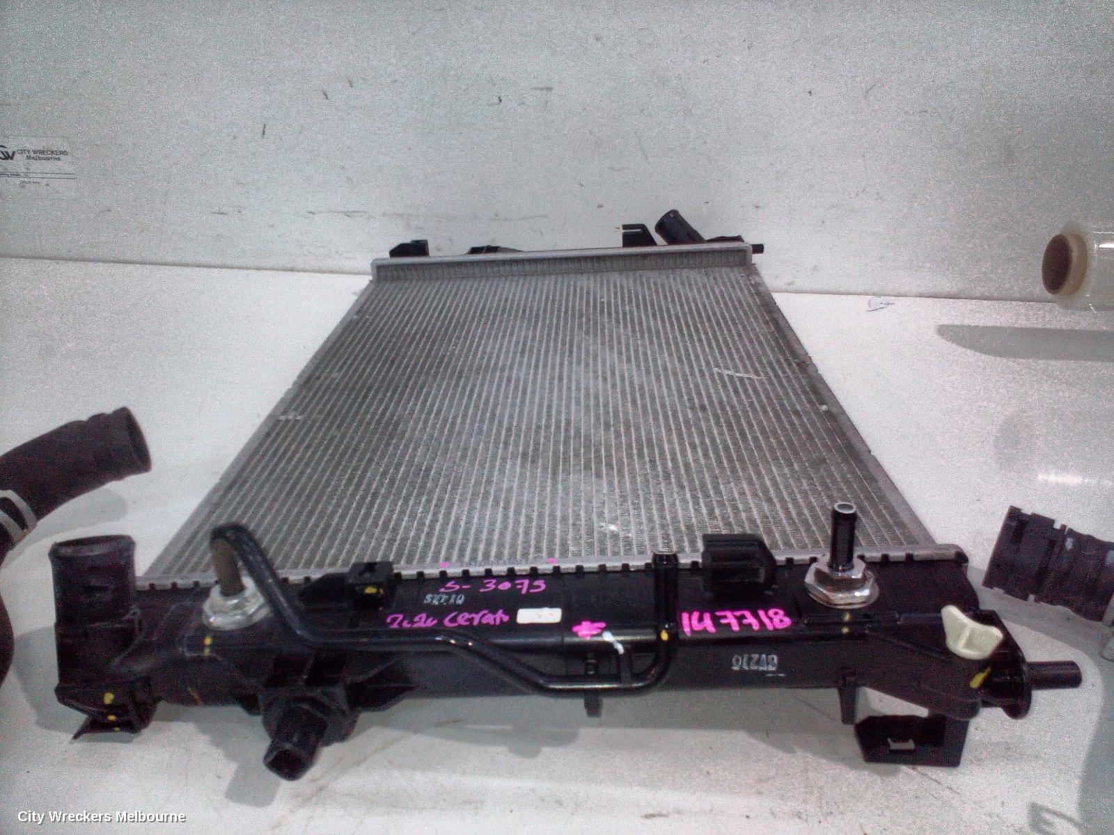 KIA CERATO RADIATOR, AUTO, 2.0, PETROL, BD, 04/2018 - 09/2024