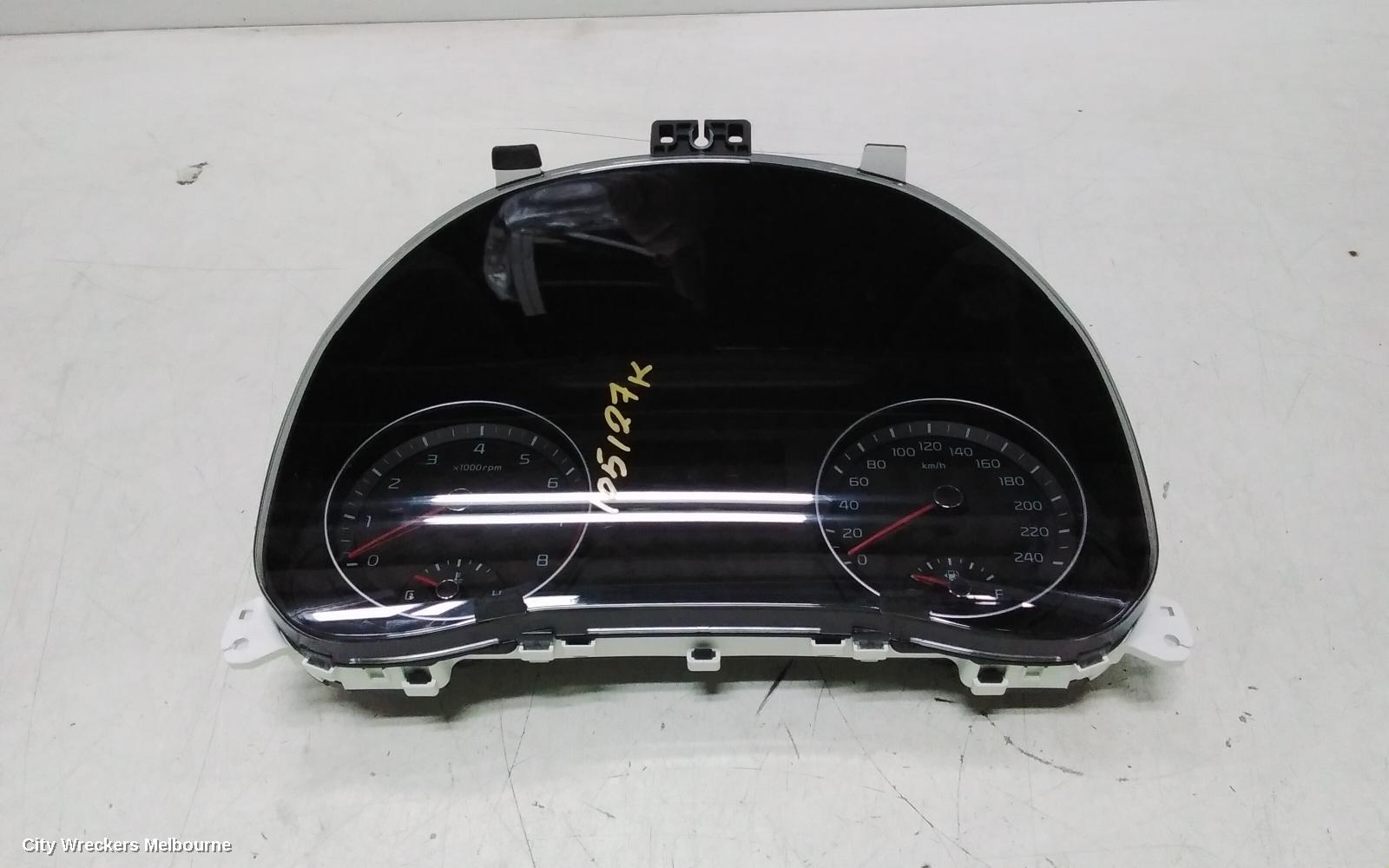 KIA CERATO INSTRUMENT CLUSTER, PETROL, AUTO T/M, SPORT/SPORT+, BD, 04/2018 - 03/2021
