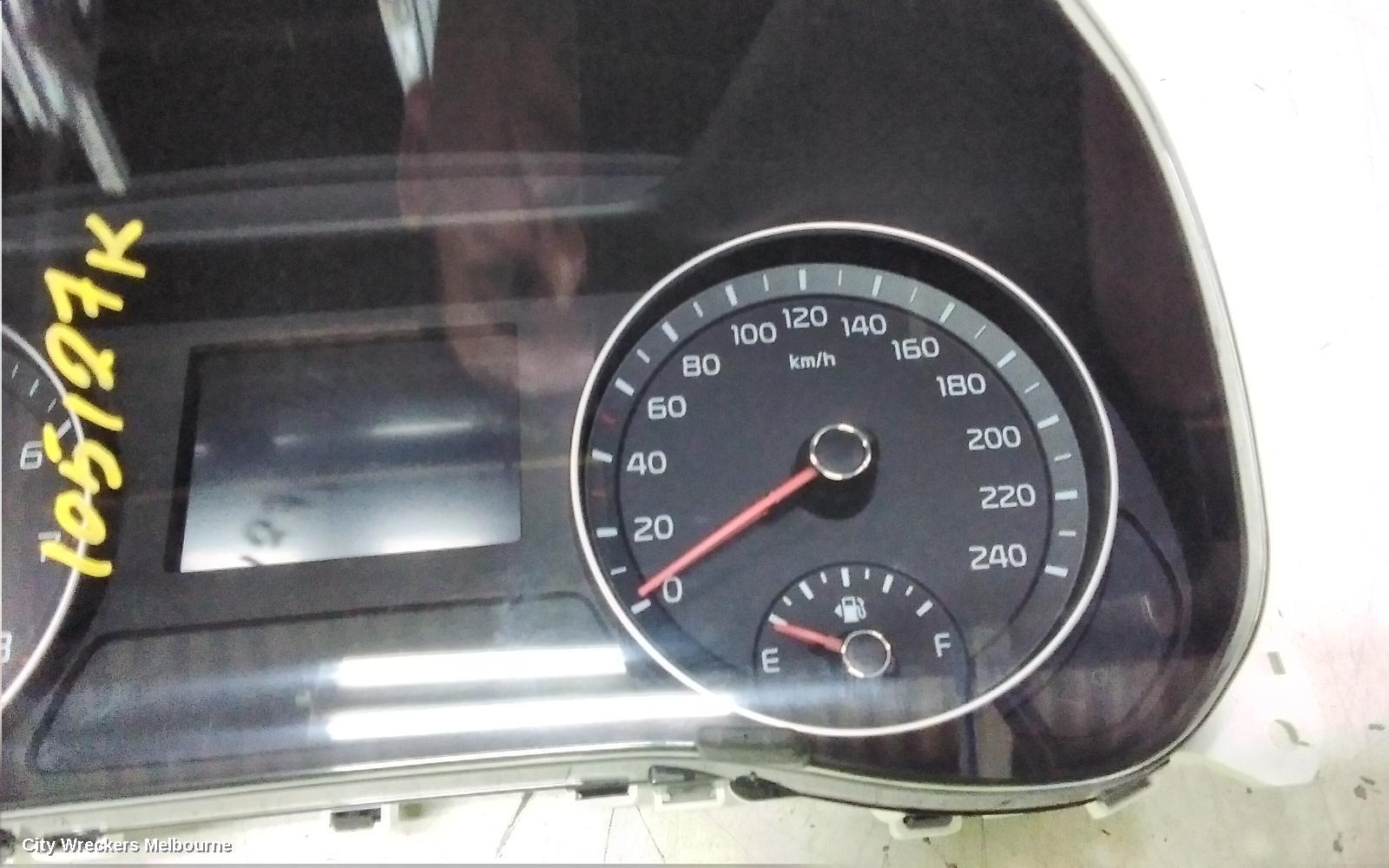KIA CERATO INSTRUMENT CLUSTER, PETROL, AUTO T/M, SPORT/SPORT+, BD, 04/2018 - 03/2021