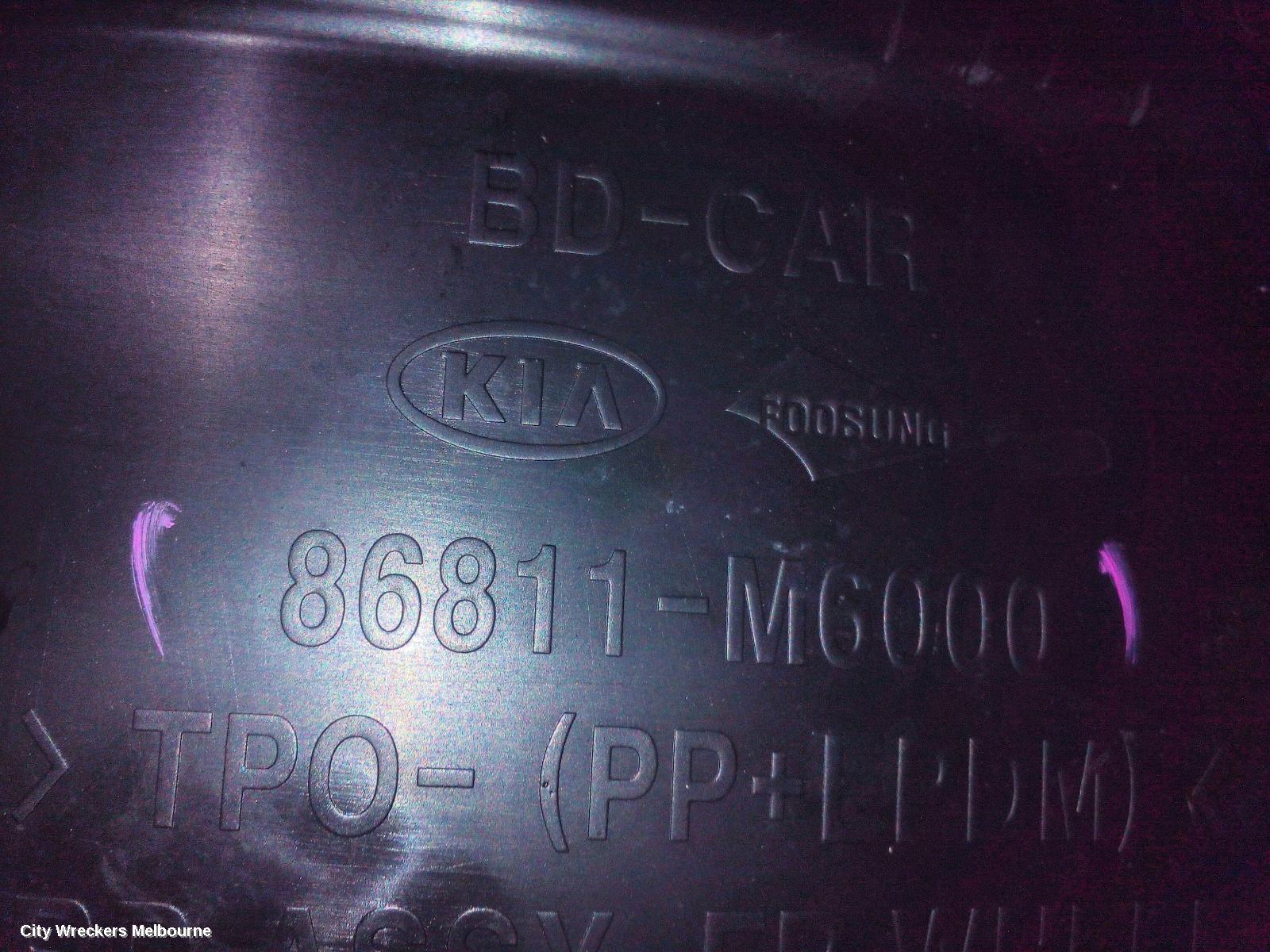 KIA CERATO LEFT GUARD LINER, FRONT, BD, SEDAN, 04/2018 - 03/2021