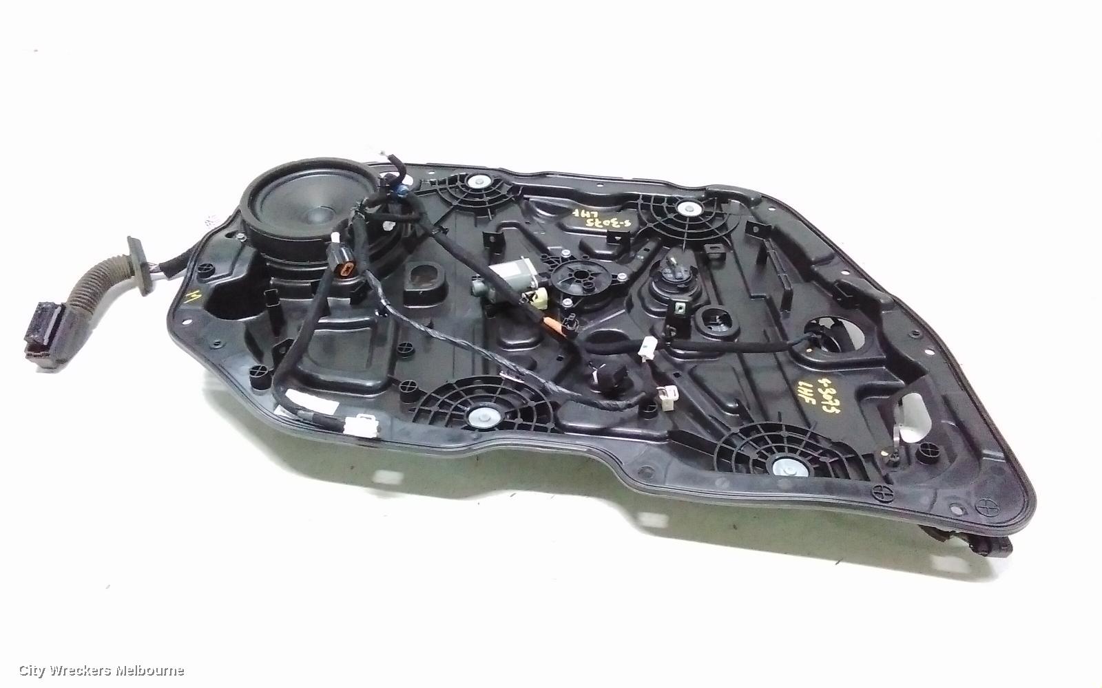 KIA CERATO LEFT FRONT WINDOW REG/MOTOR, BD, SEDAN/HATCH, DOOR REG ASSY (REG AND MOTOR), 04/2018 - 09/2024