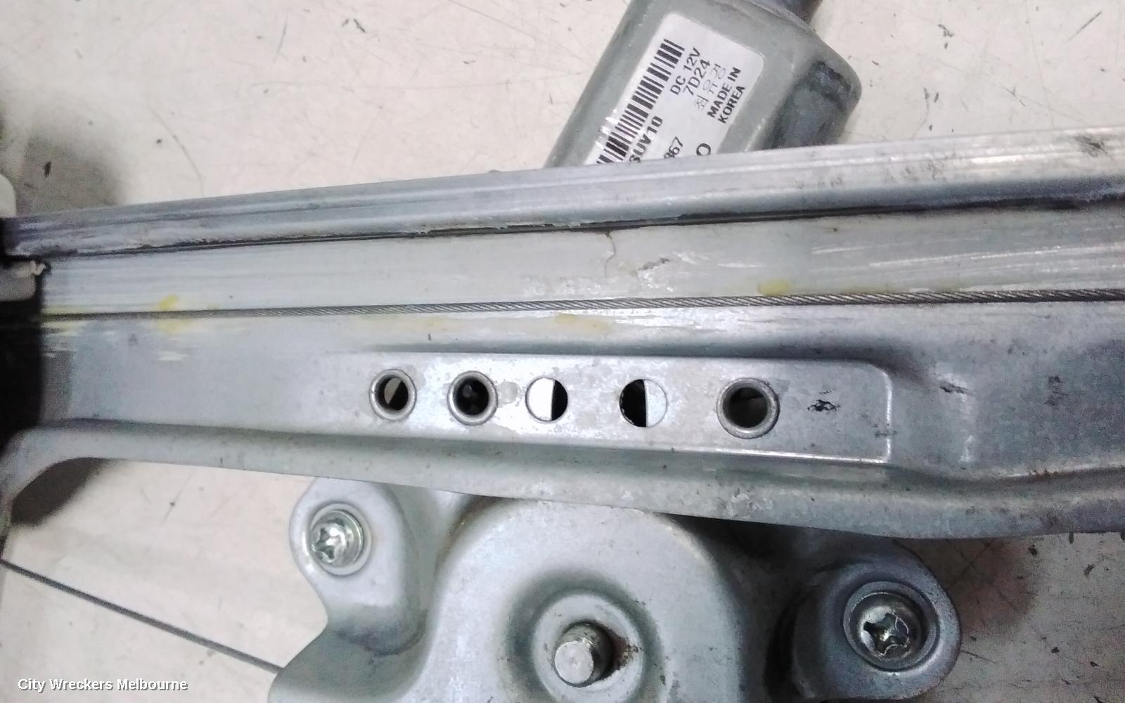 HOLDEN TRAX LEFT REAR WND REG/MOTOR, TJ SERIES, DOOR REG ASSY (REG AND MOTOR), 08/2013 - 12/2020
