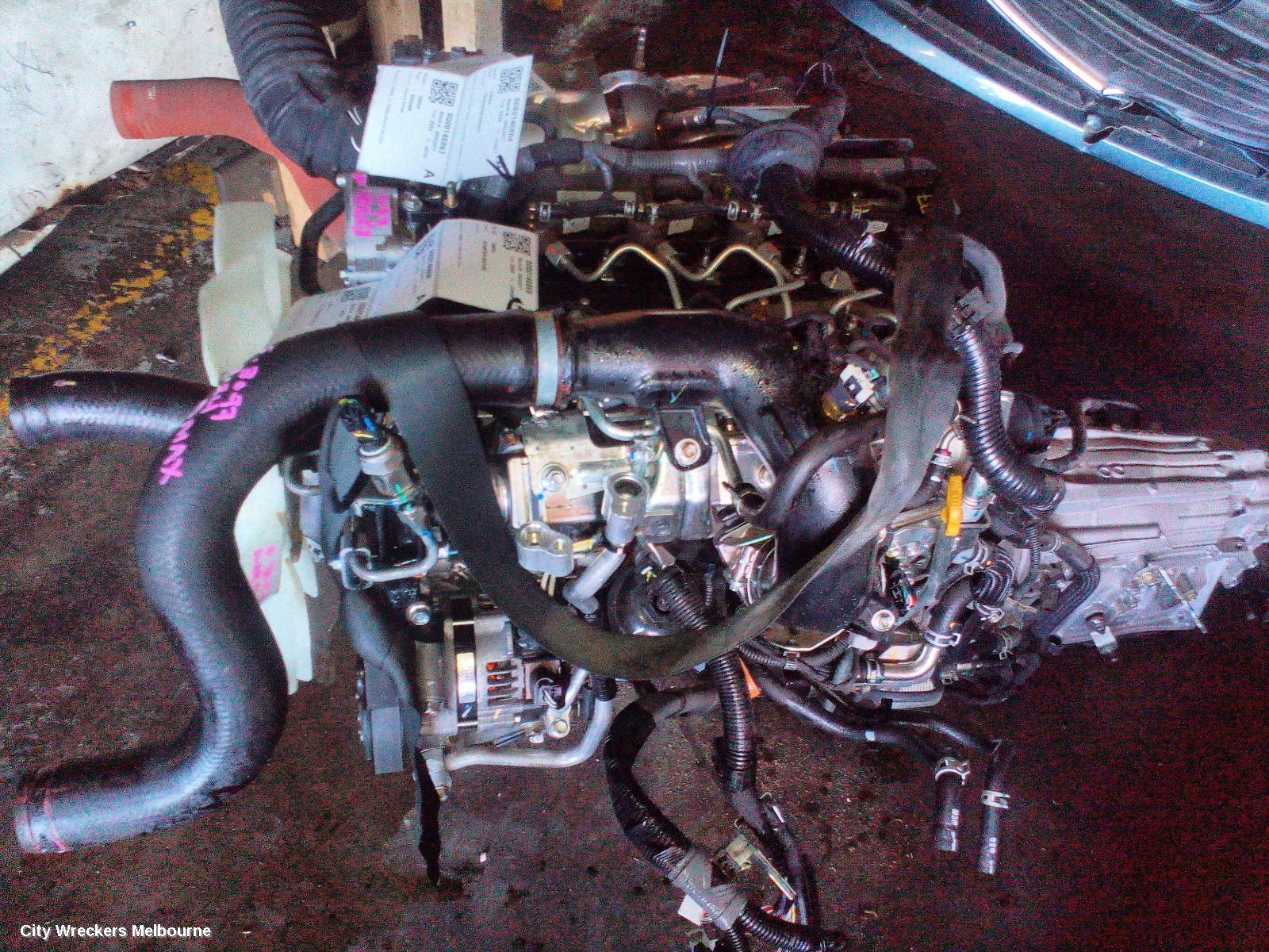 ISUZU DMAX ENGINE, DIESEL, 1.9, TURBO, RZ4E-TC, RG, 07/2021 ONWARDS