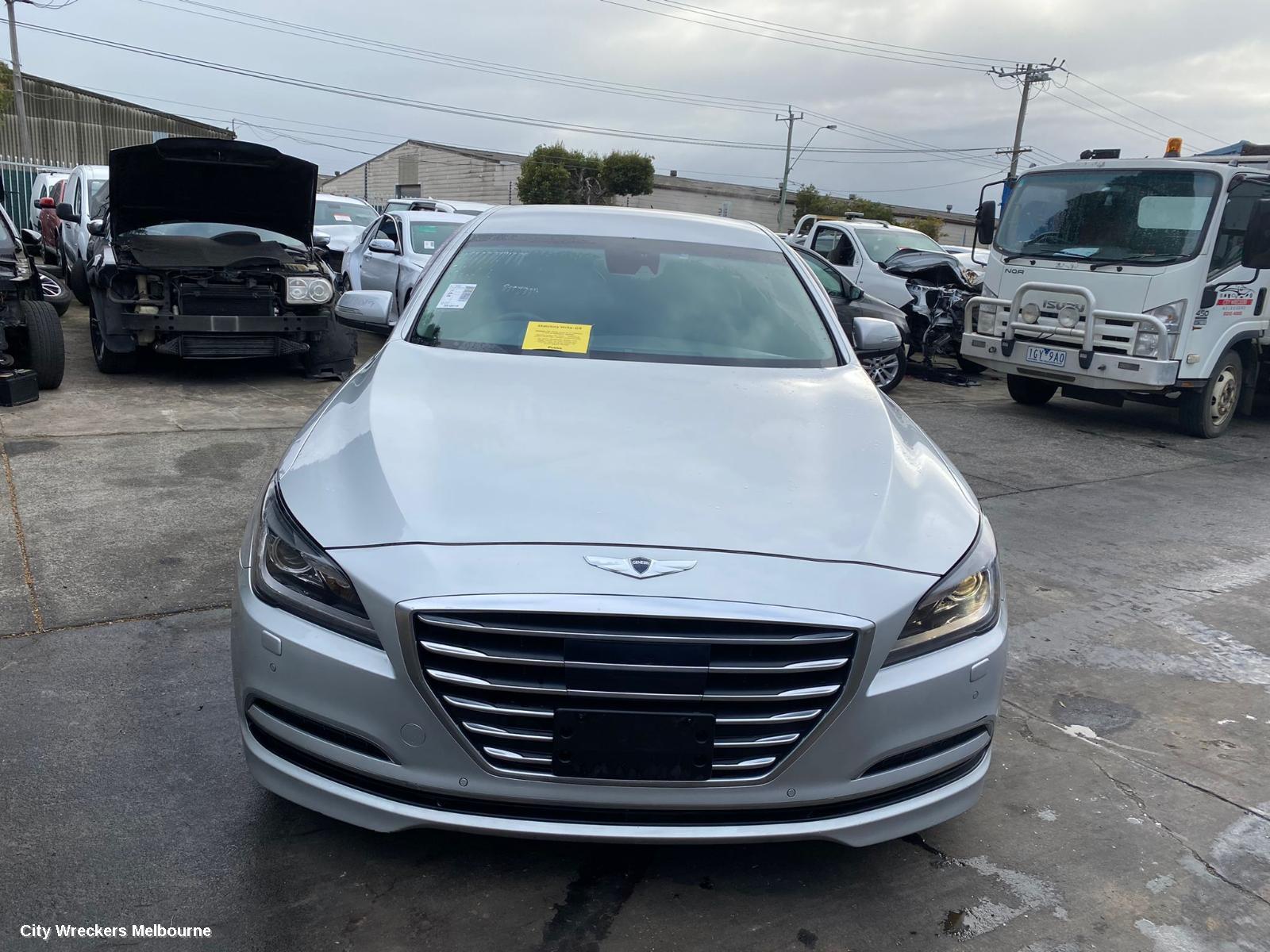 HYUNDAI GENESIS ECU, ENGINE ECU, 3.8, G6DJ, AUTO T/M, ECU ONLY, DH, 11/2014 - 01/2018