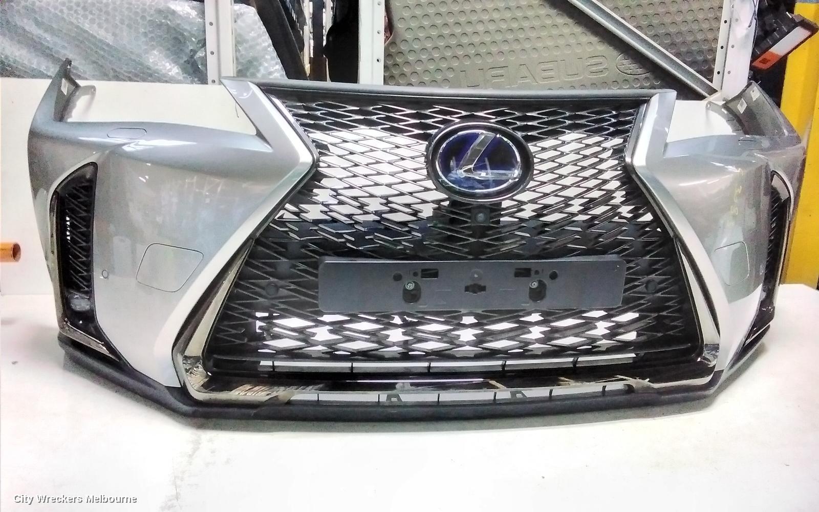 LEXUS UX FRONT BUMPER, BUMPER BAR (2 PIECE), F SPORT, W/ PARK SENSOR & H/LAMP WASHERS TYPE, X10, 10/2018 ONWARDS