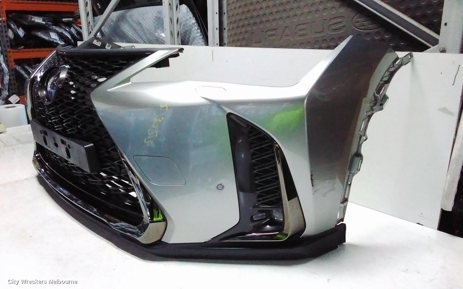 LEXUS UX FRONT BUMPER, BUMPER BAR (2 PIECE), F SPORT, W/ PARK SENSOR & H/LAMP WASHERS TYPE, X10, 10/2018 ONWARDS