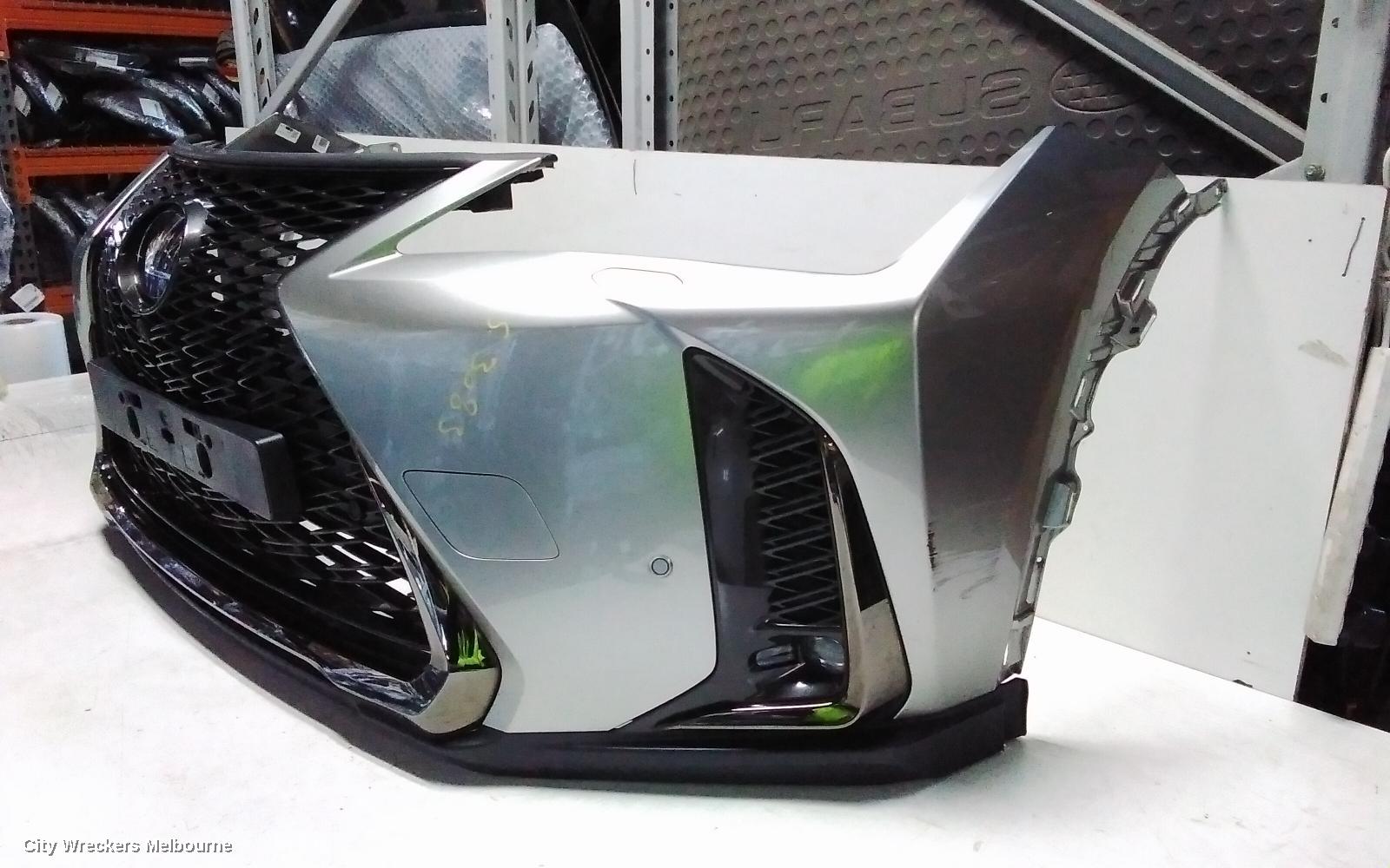 LEXUS UX FRONT BUMPER, BUMPER BAR (2 PIECE), F SPORT, W/ PARK SENSOR & H/LAMP WASHERS TYPE, X10, 10/2018 ONWARDS