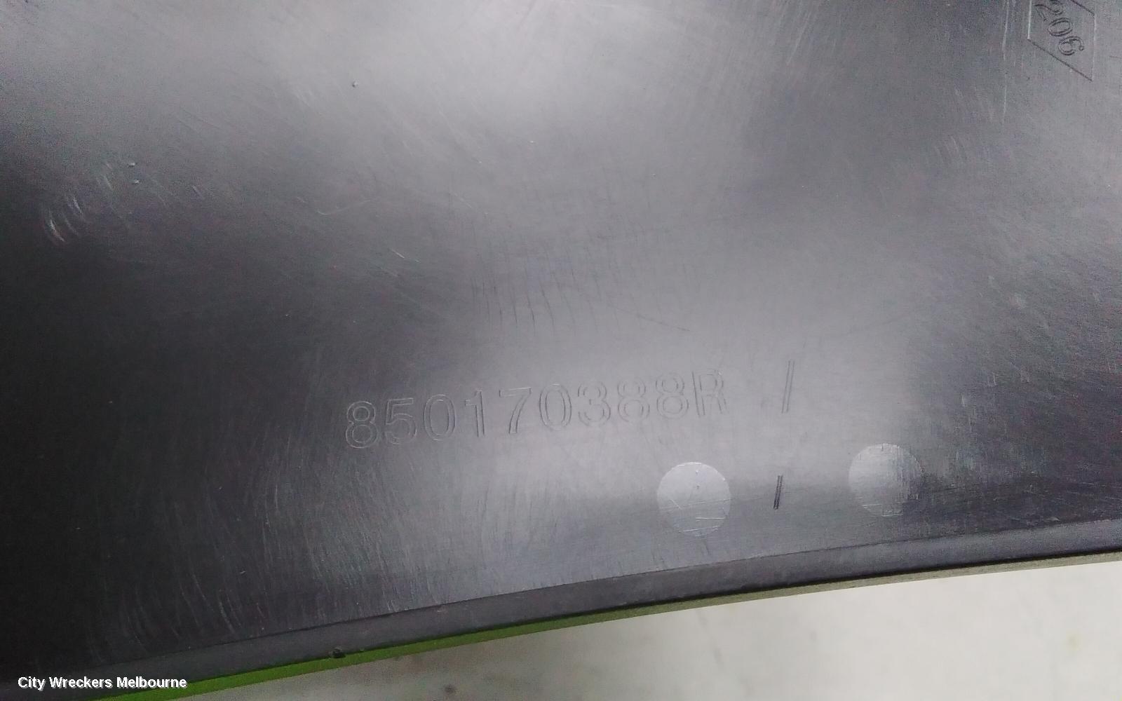 RENAULT TRAFIC REAR BUMPER, BUMPER BAR (LH SIDE), BLACK, X82, 01/2015 ONWARDS