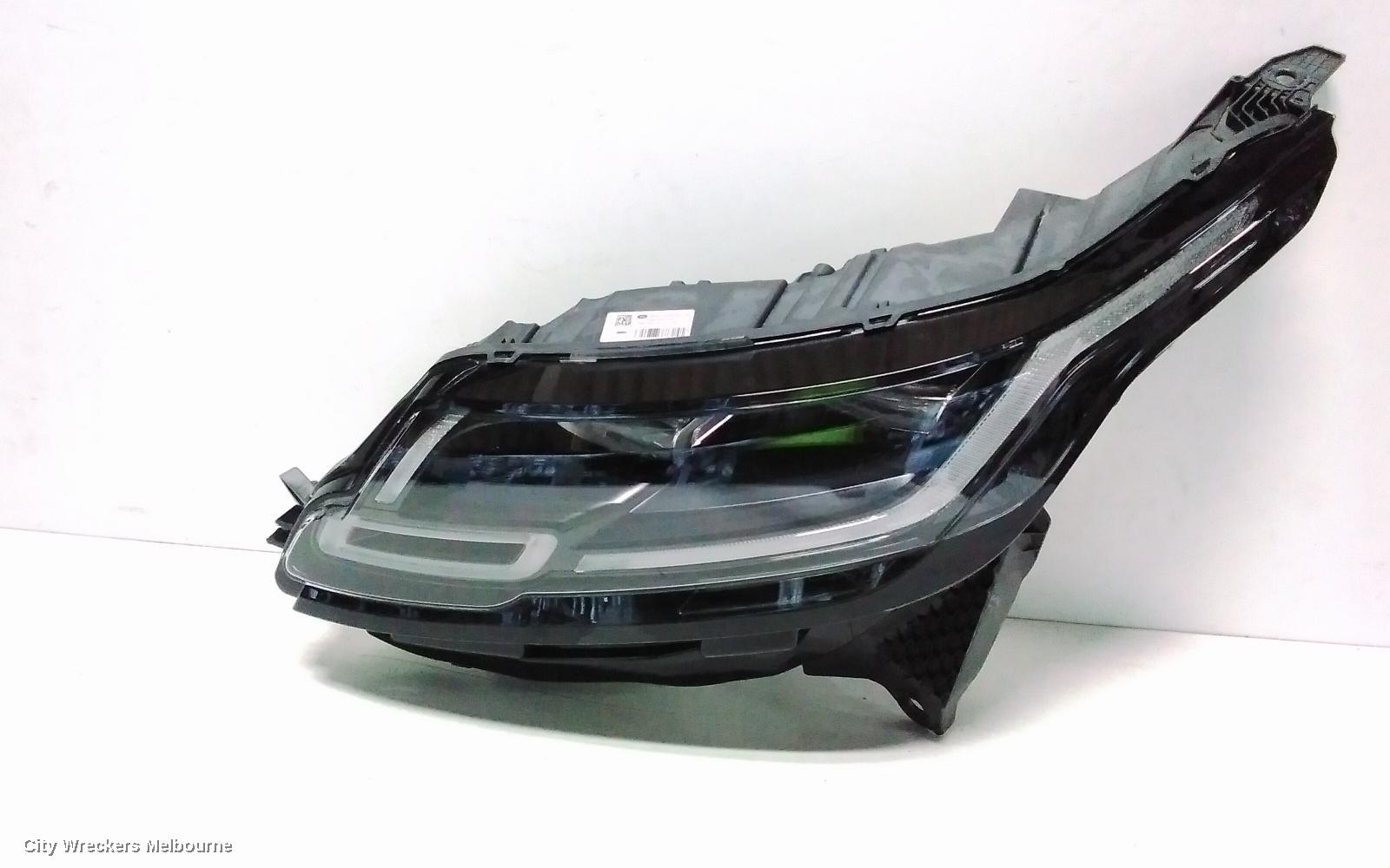 LAND ROVER RANGEROVER VELAR LEFT HEADLAMP, L560, W/ LED TYPE, W/ DATYTIME RUNNING LAMP, 05/2017 - 12/2019