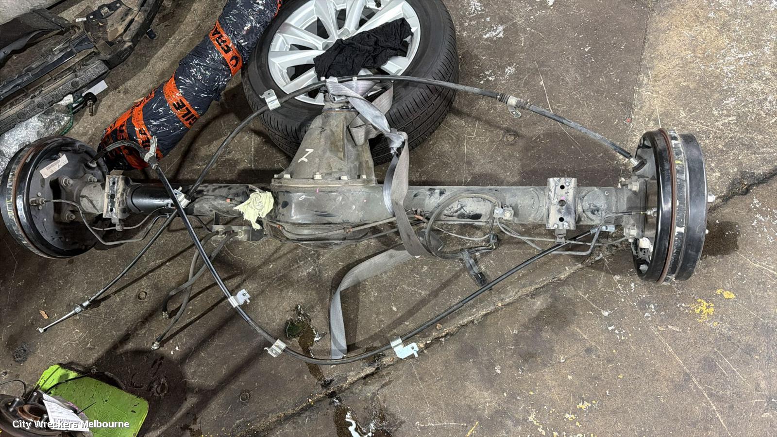 ISUZU DMAX REAR DIFF ASSEMBLY, RG, GT5 AXLE CODE, 4.1 RATIO, 07/2020 ONWARDS