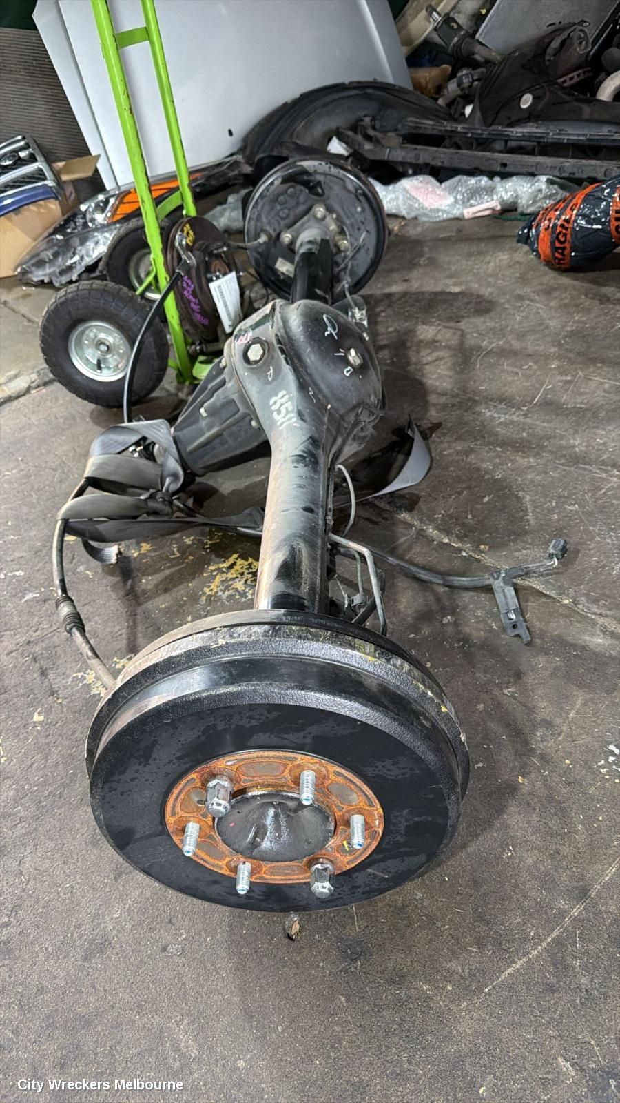 ISUZU DMAX REAR DIFF ASSEMBLY, RG, GT5 AXLE CODE, 4.1 RATIO, 07/2020 ONWARDS