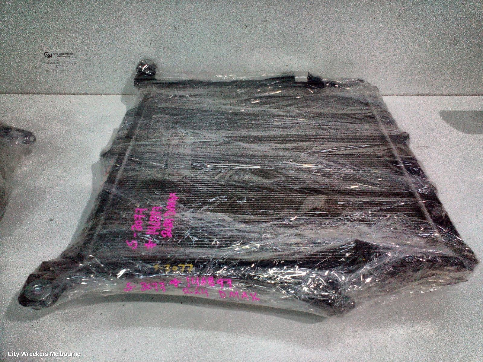 ISUZU DMAX RADIATOR, AUTO/MANUAL, 1.9, DIESEL, RG, 07/2021 ONWARDS