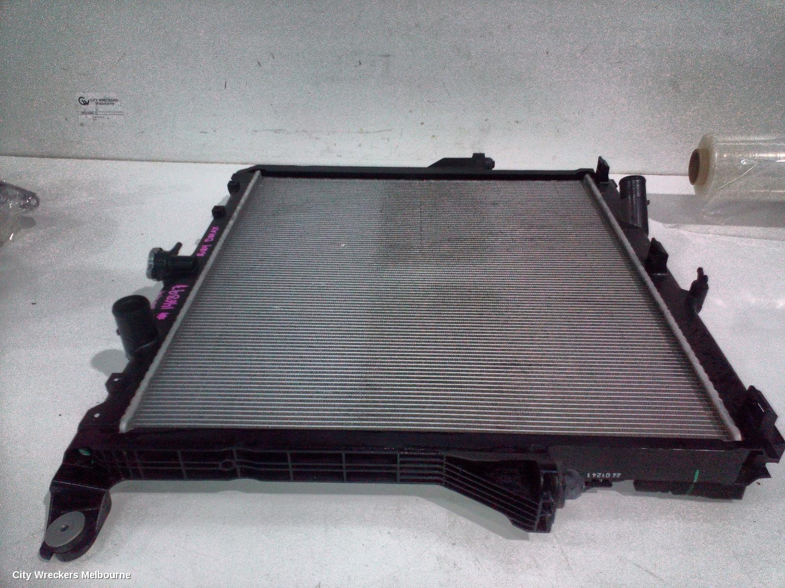 ISUZU DMAX RADIATOR, AUTO/MANUAL, 1.9, DIESEL, RG, 07/2021 ONWARDS