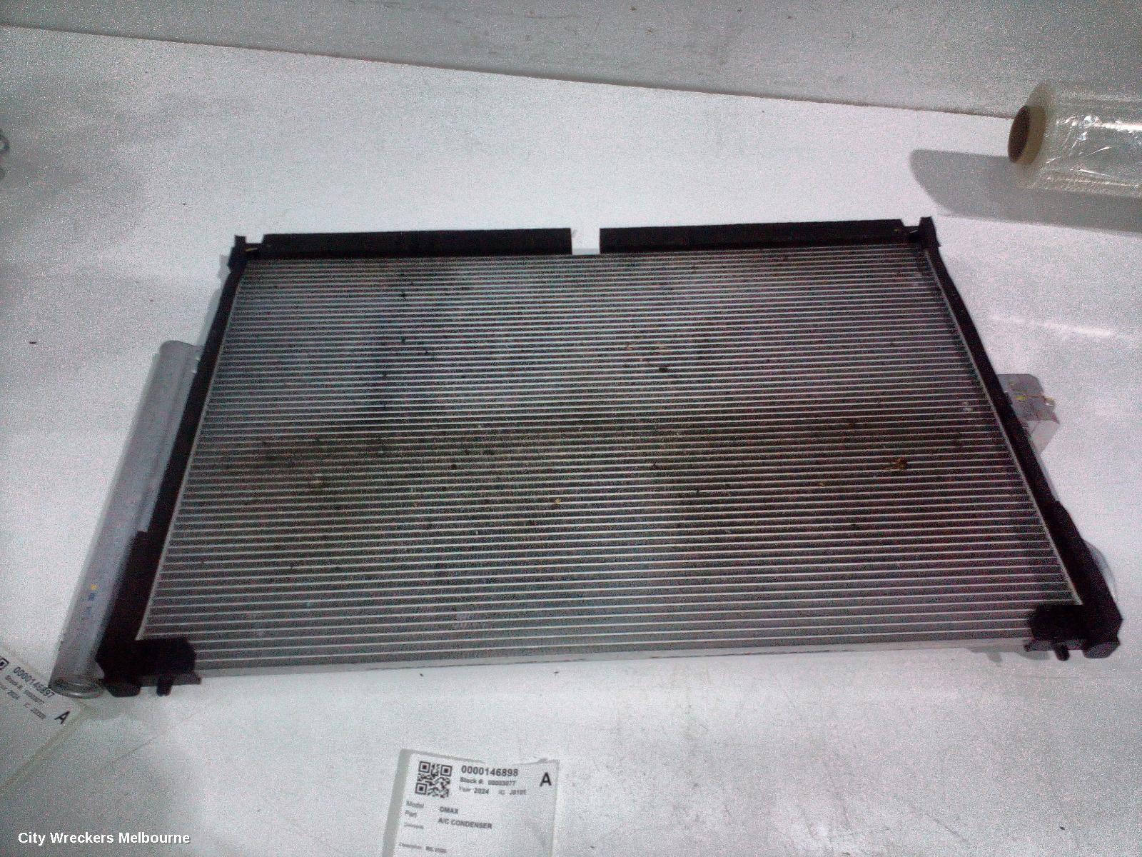 ISUZU DMAX A/C CONDENSER, RG, 07/2020 ONWARDS