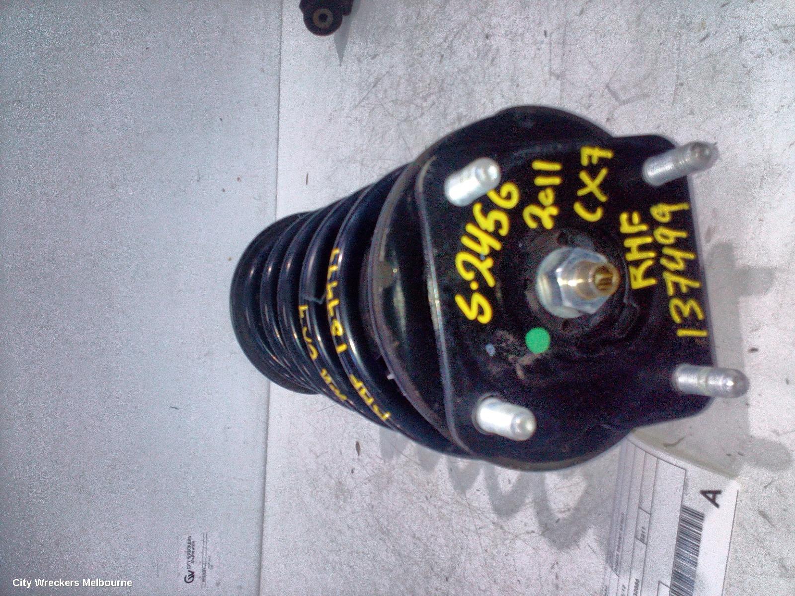 MAZDA CX7 RIGHT FRONT STRUT, ER, 11/2006 - 02/2012