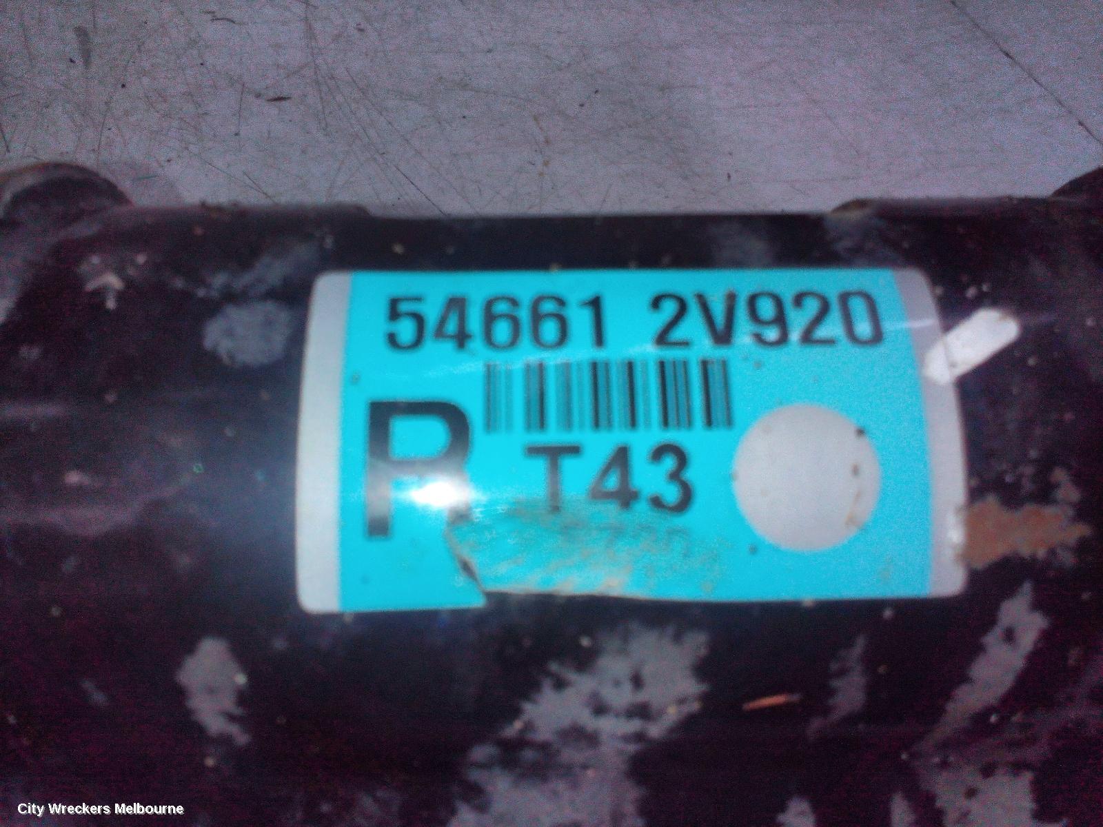 HYUNDAI VELOSTER RIGHT FRONT STRUT, FS, TURBO, 04/2015 - 02/2018